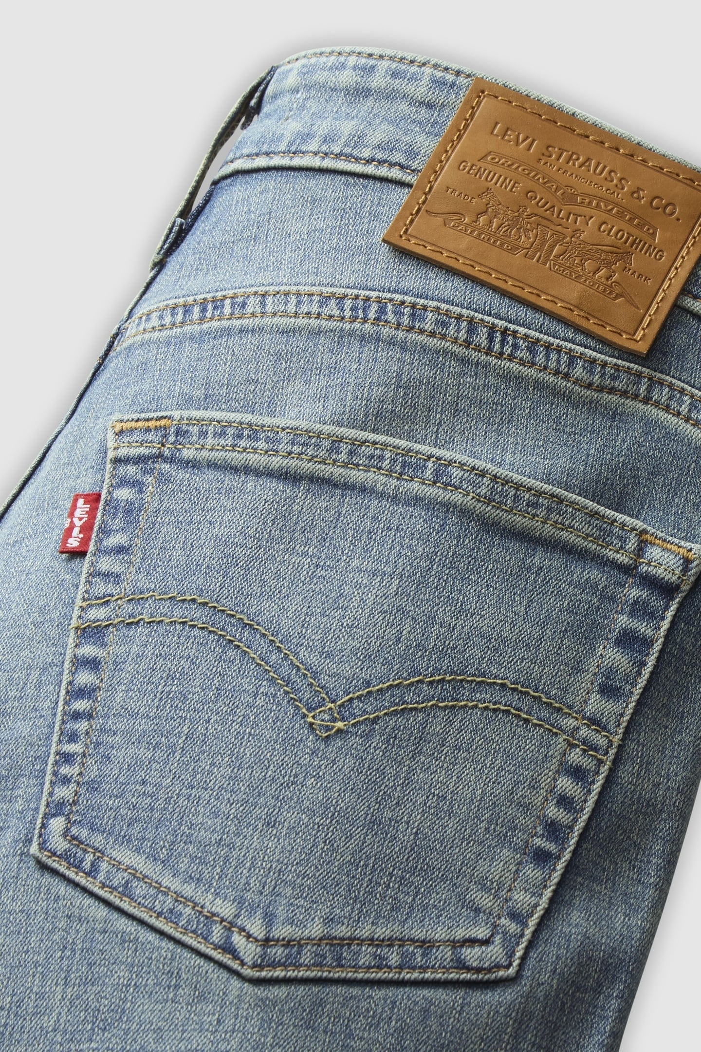 726™ HIGH RISE FLARE JEANS BLUE 8