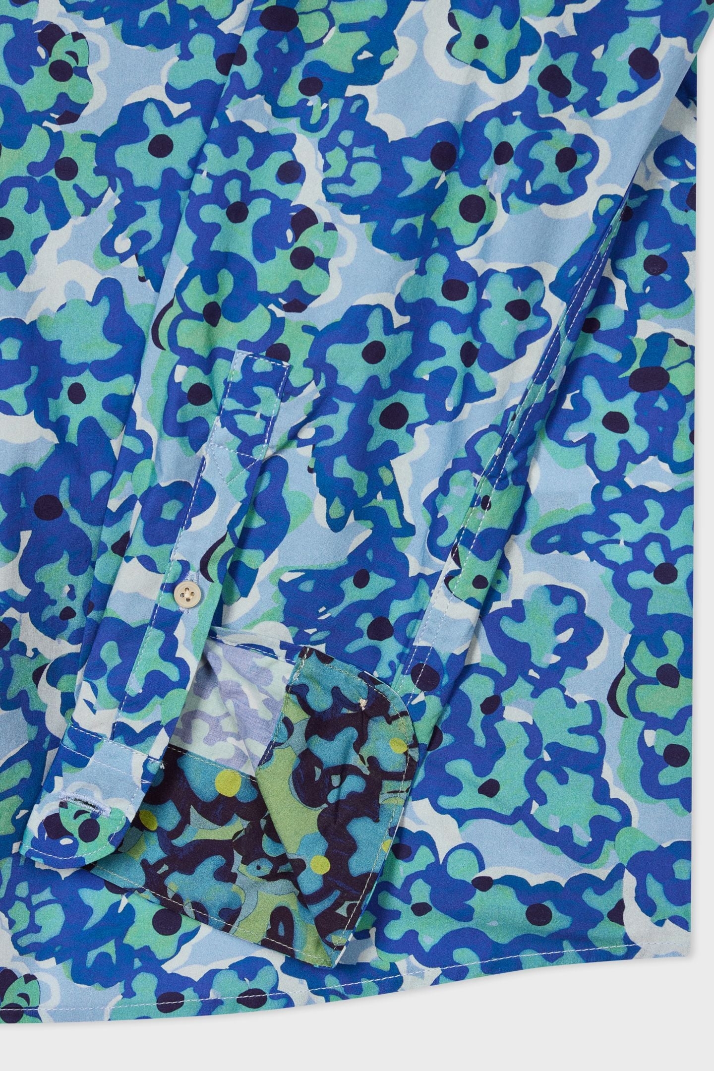 LS REGULAR FIT SHIRT BLUE 3