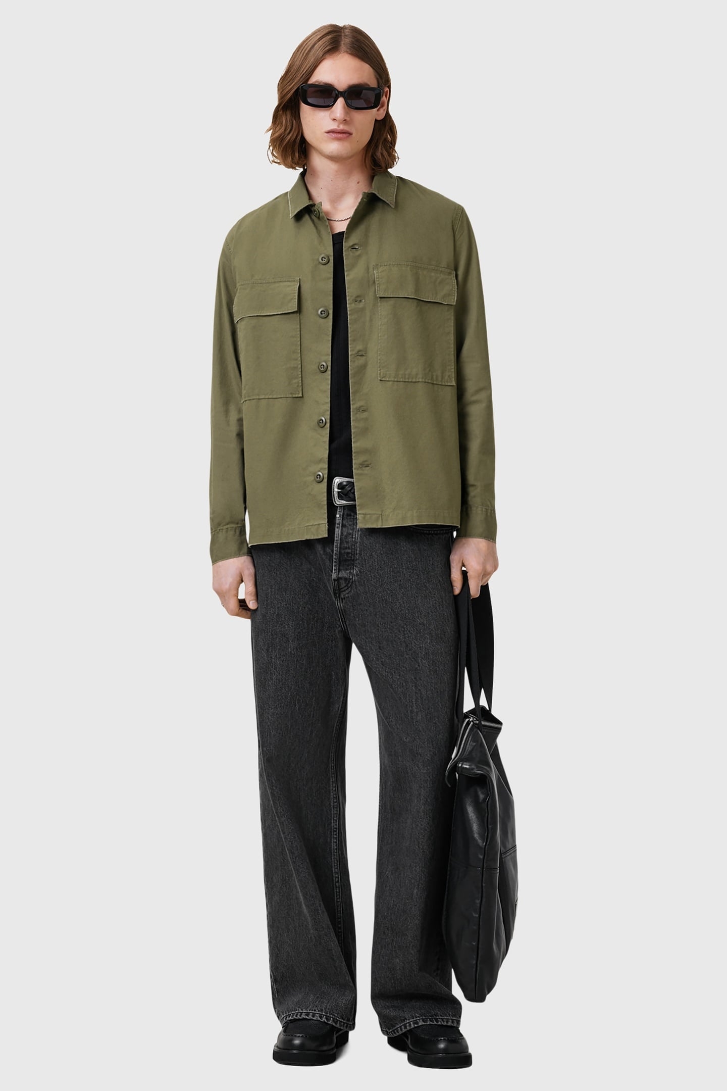 SERVICE LS SHIRT PASTORAL GREEN 2