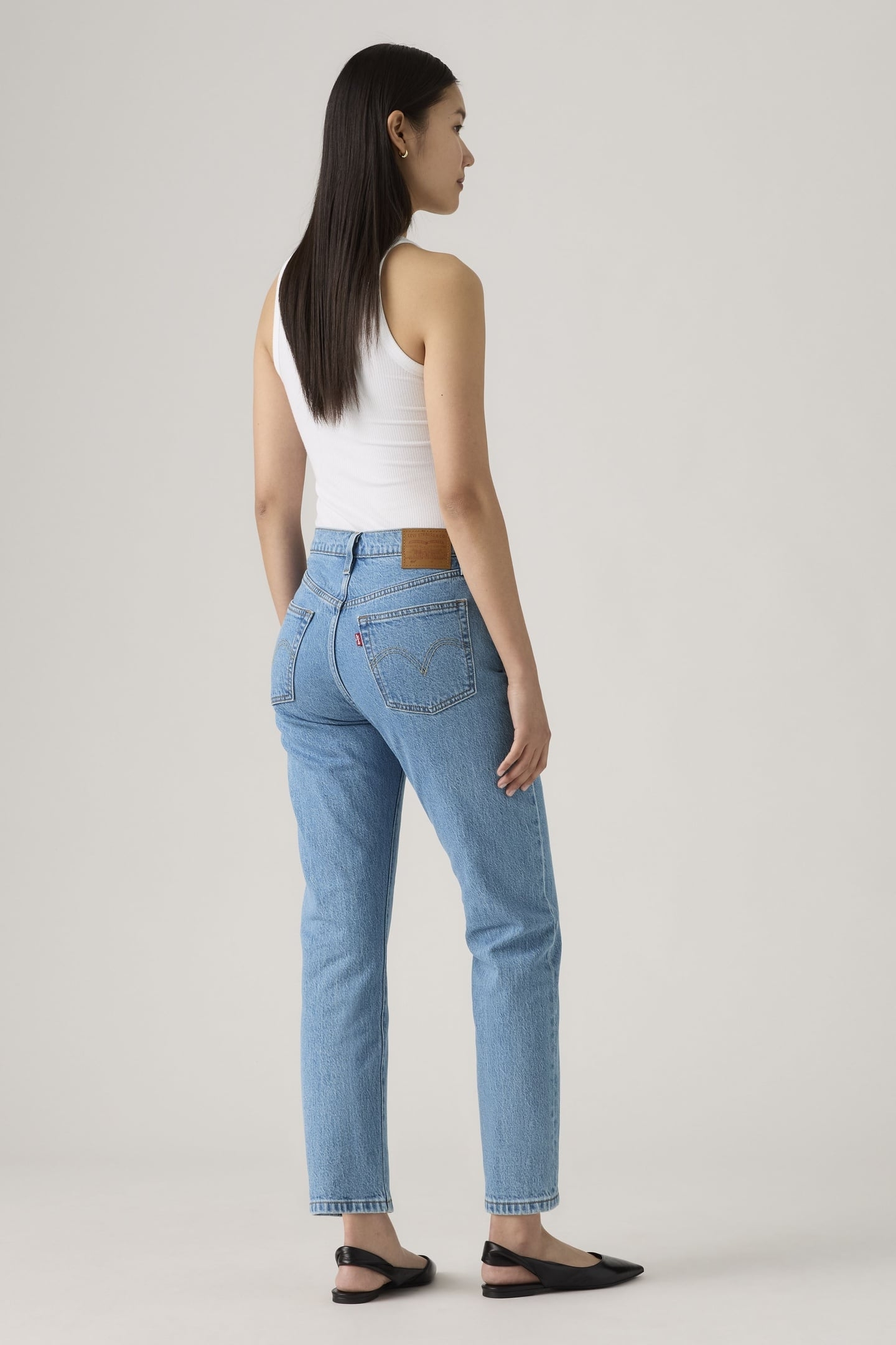 501® CROP JEANS BLUE 4