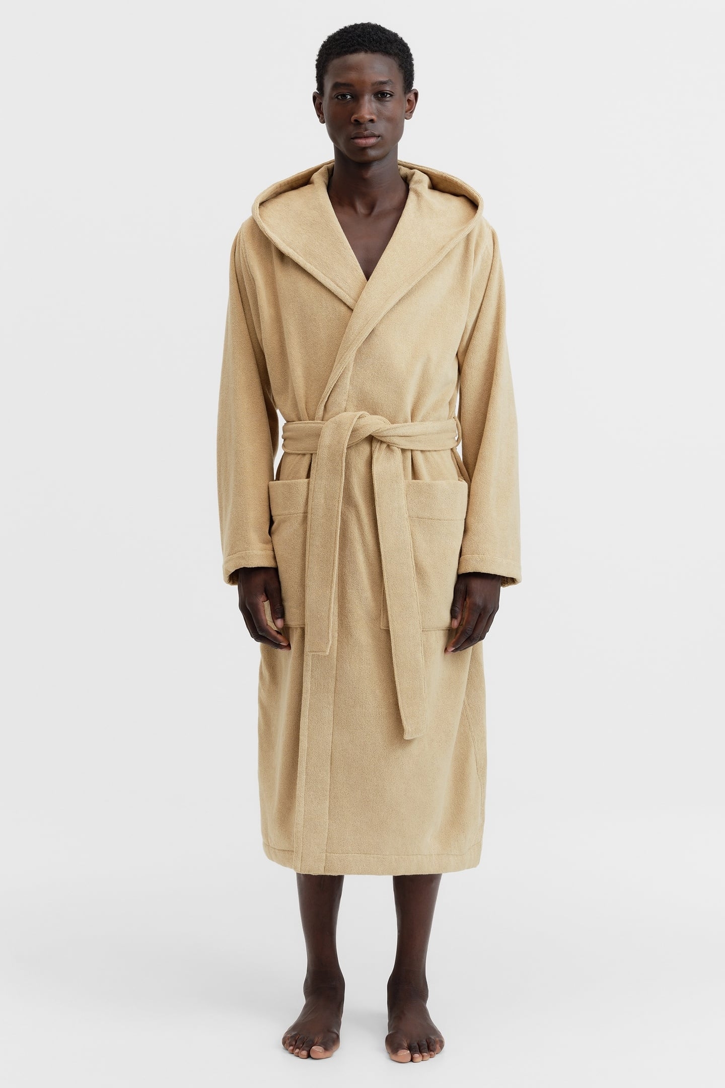 UNISEX HOODED BATHROBE SIENNA 2
