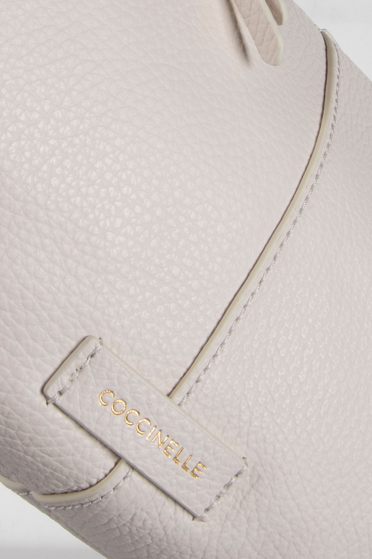 LEATHER SHOULDER BAG IN CREAM 5