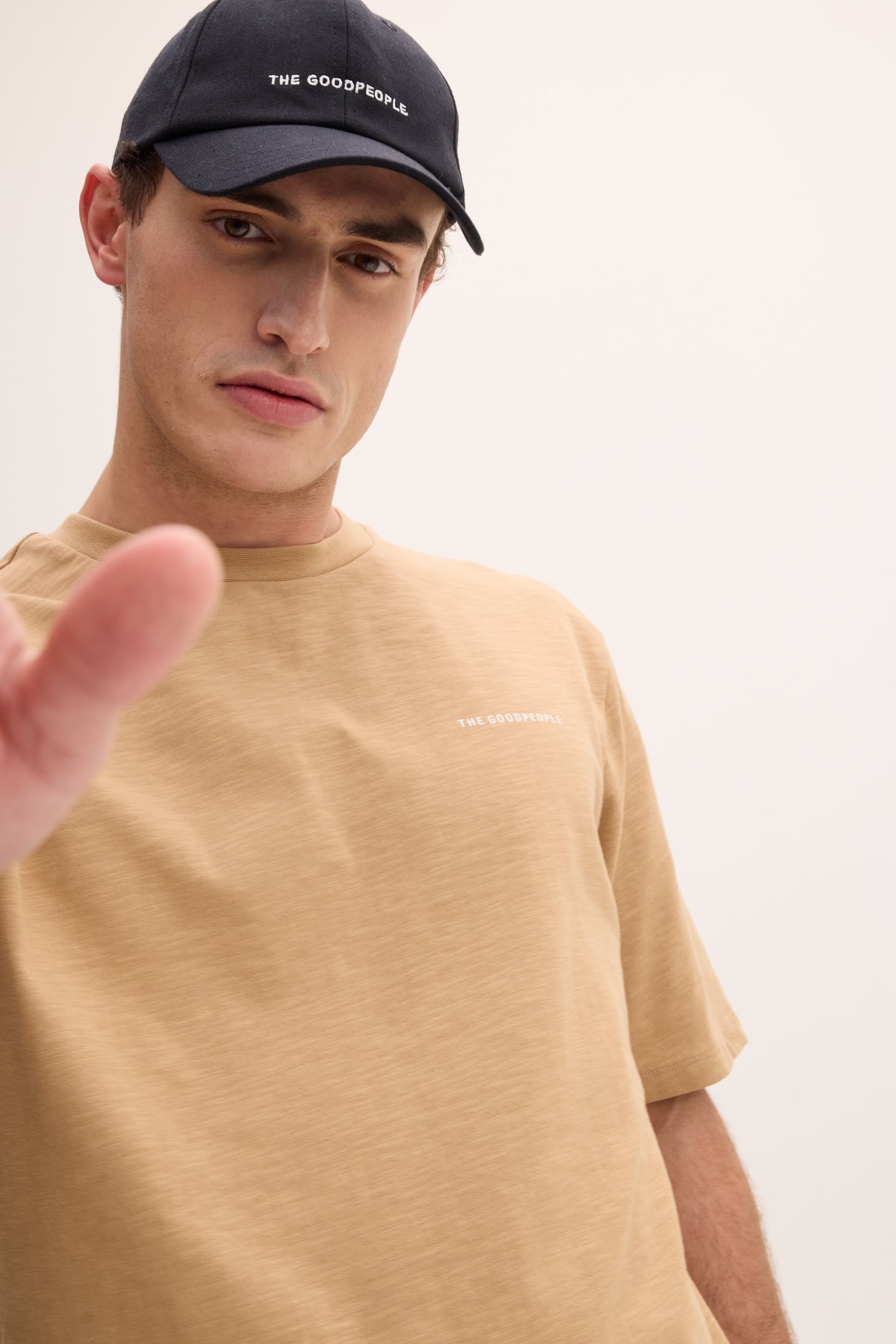 TOBI T-SHIRT BEIGE BROWN 3