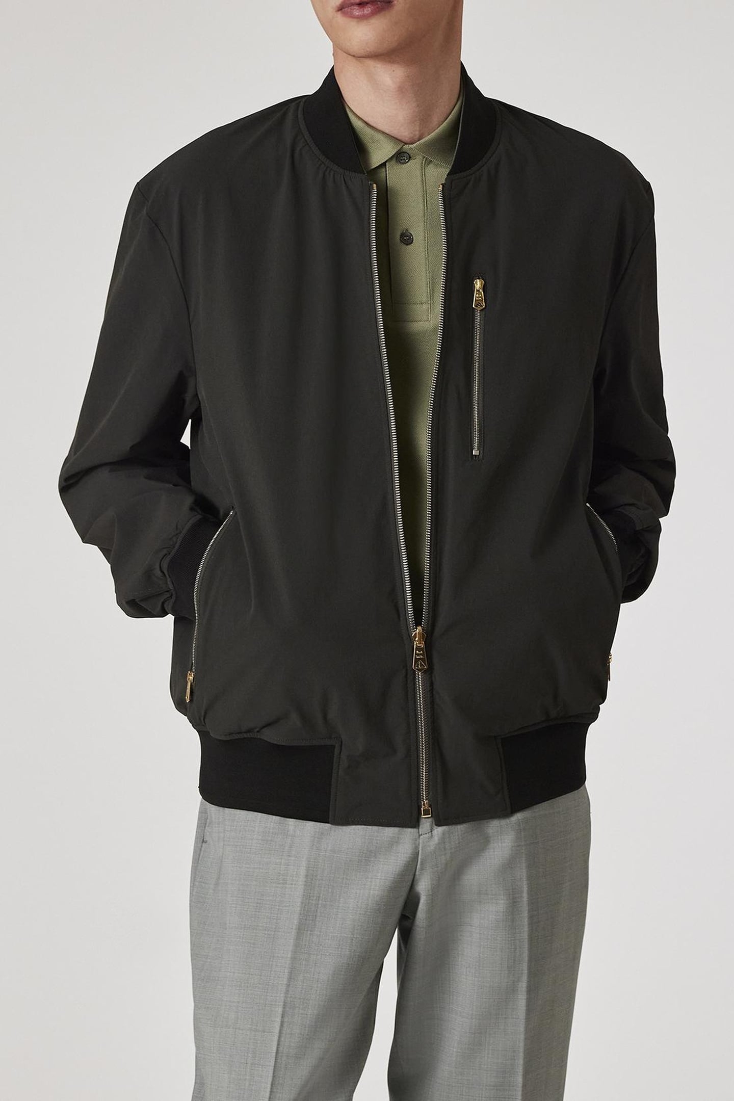 REVERSIBLE JACKET GREY MELANGE 1