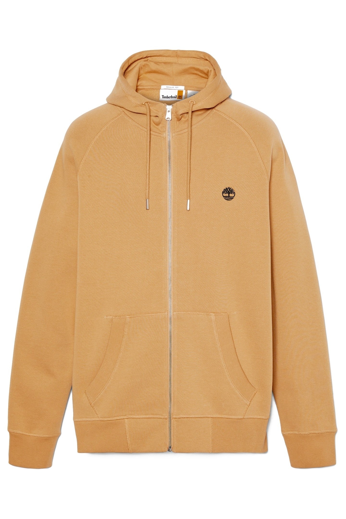 EXETER RIVER BRUSHED BACK FULL ZIP HOODIE LIGHT WHEAT 3