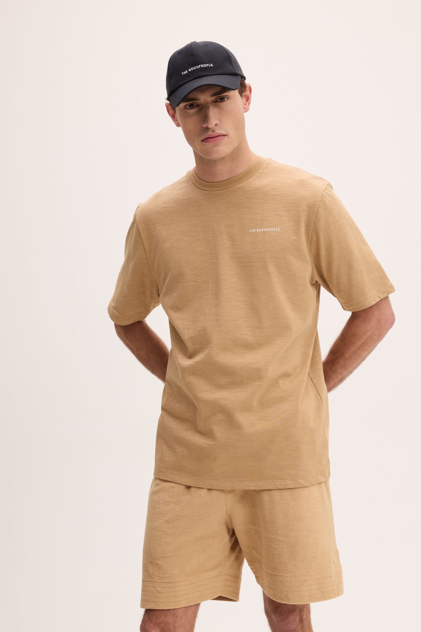 TOBI T-SHIRT BEIGE BROWN 2