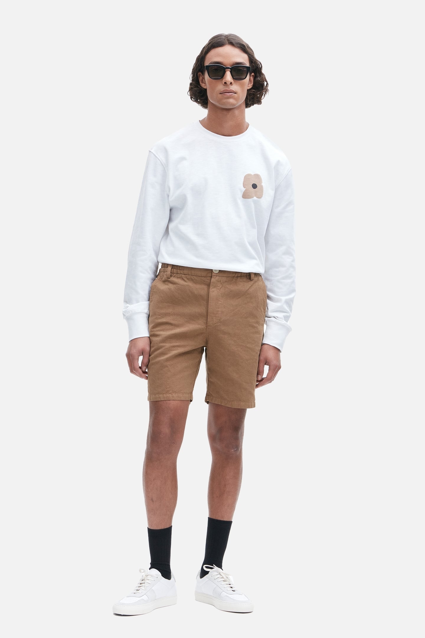 HOVER SHORTS ROAST BROWN 1