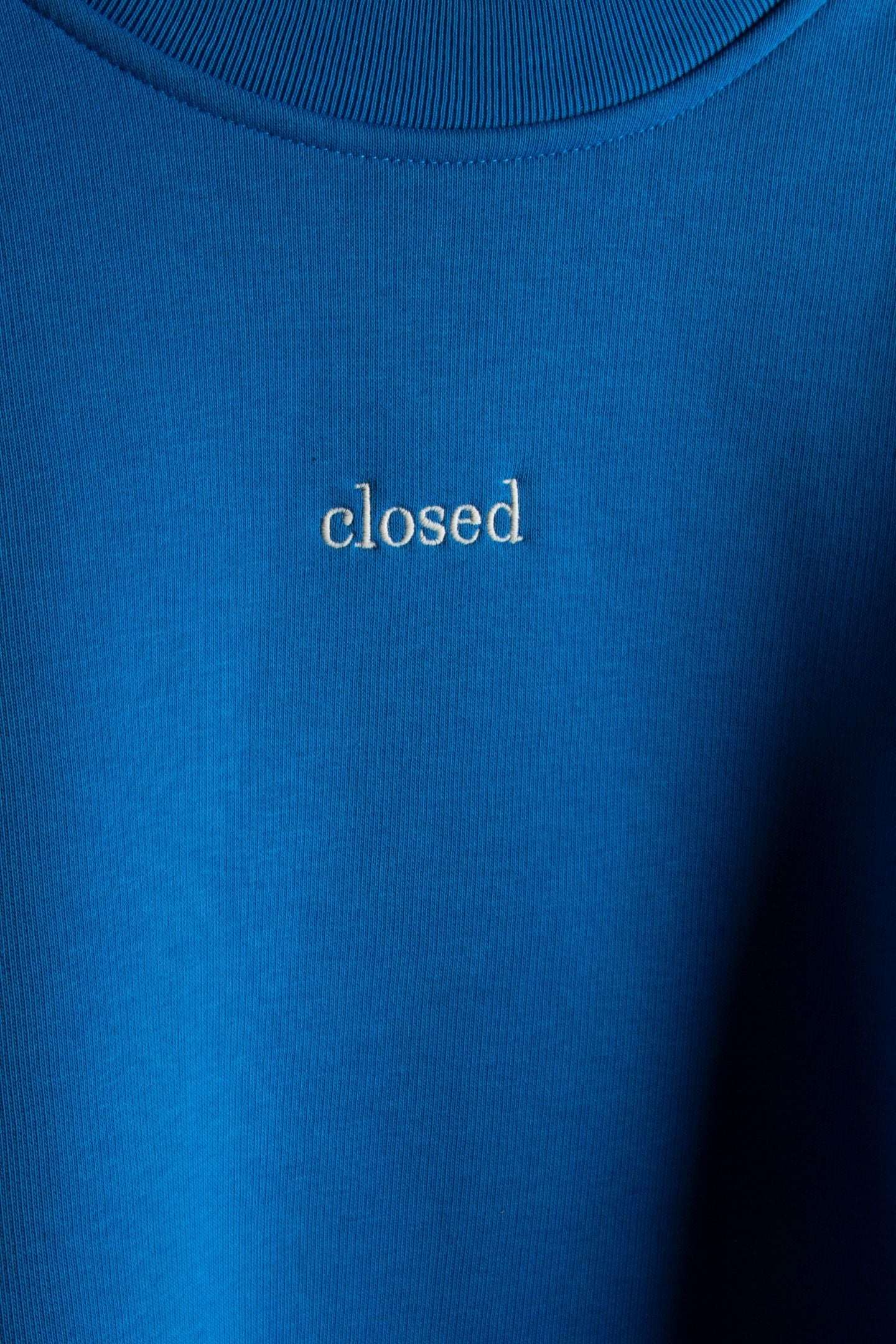 CREW SWEATSHIRT T-SHIRTS OCEANIC BLUE 4