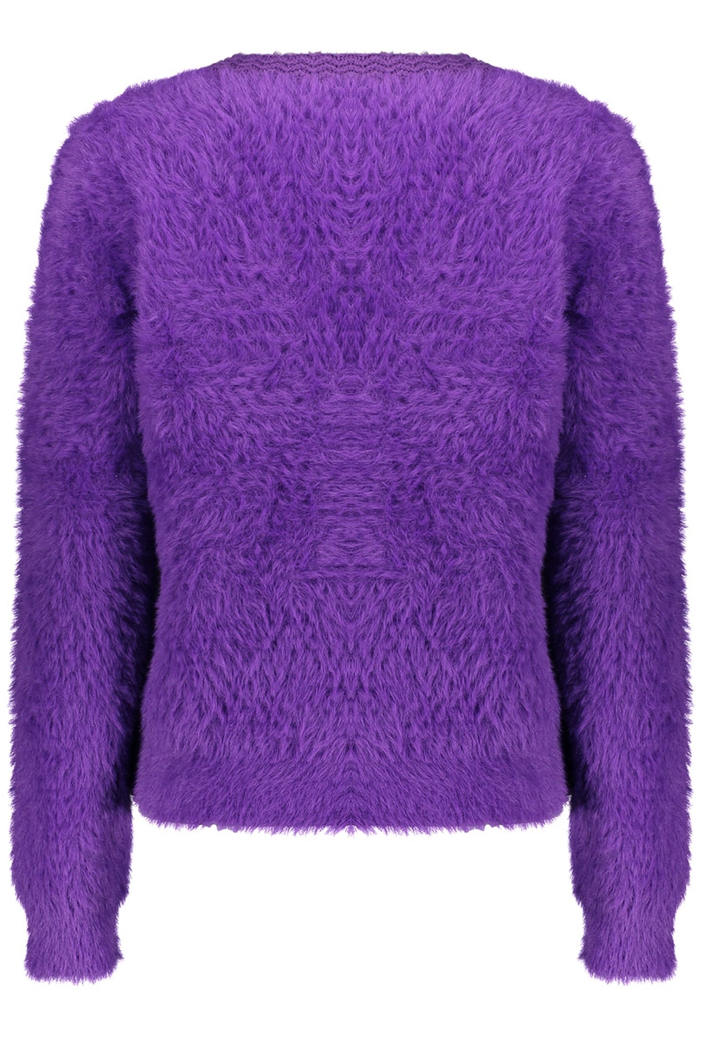 CARDIGAN HAIRY PURPLE 2