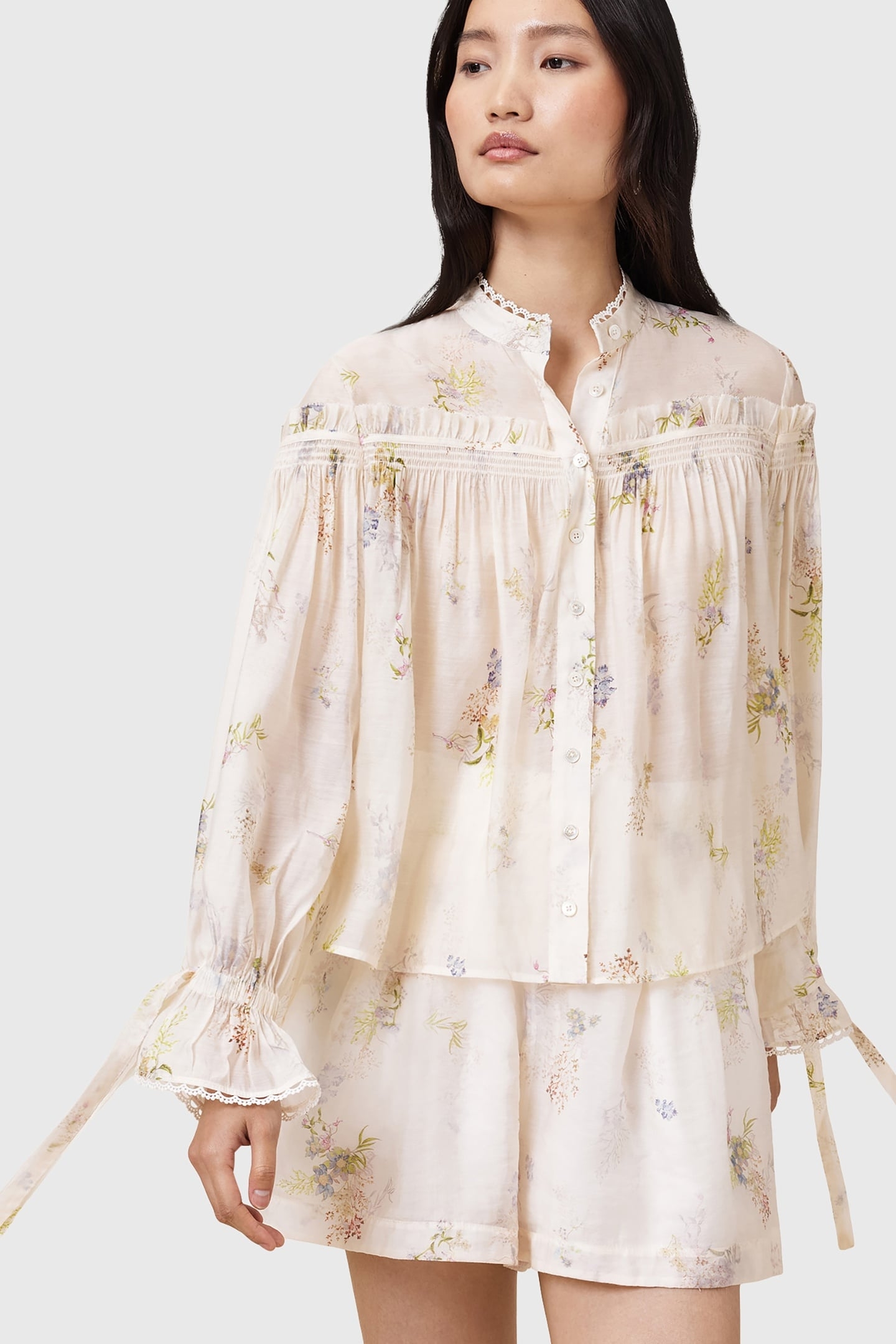 DELPHINE SHIRT LACI ECRU WHITE 3