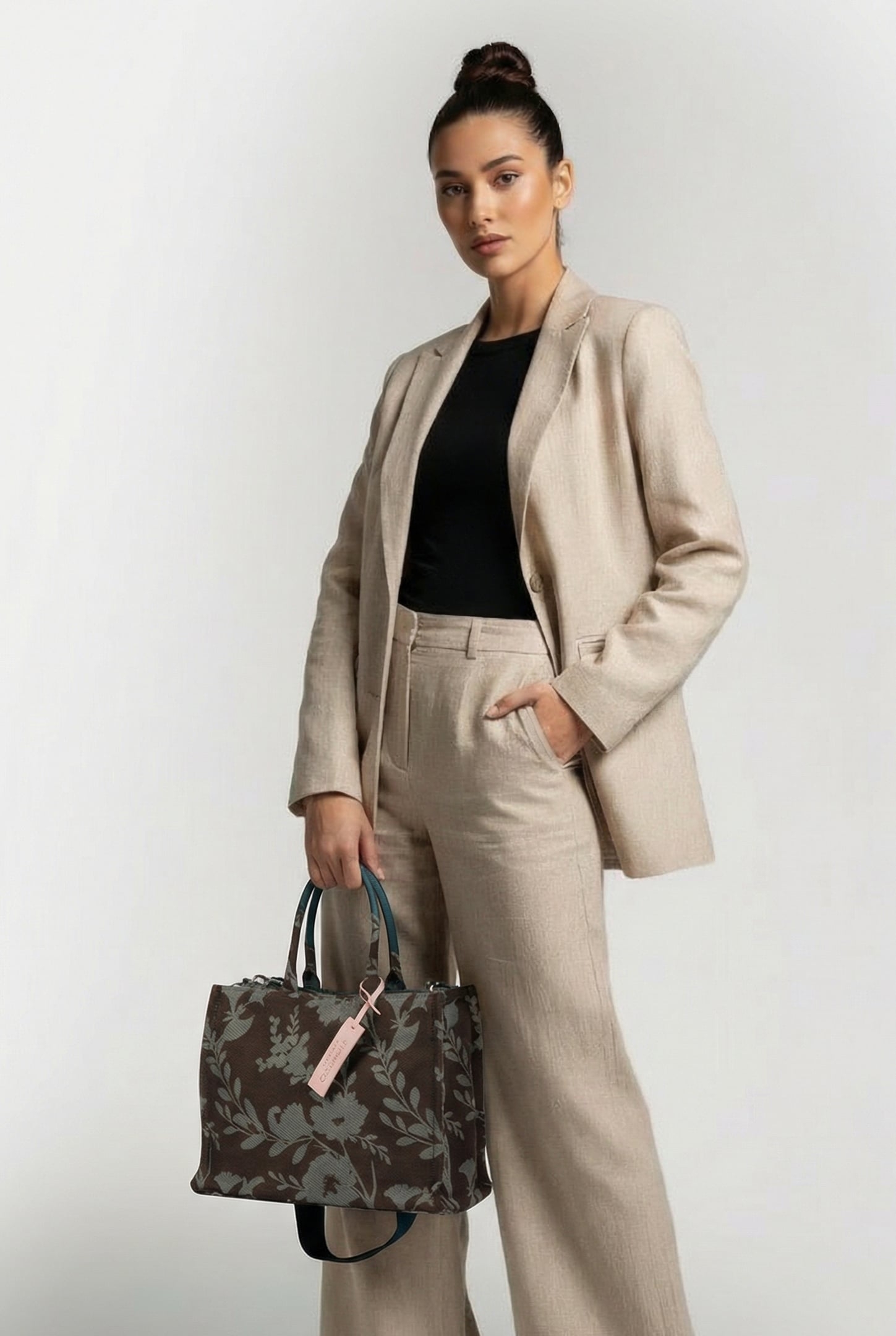 TOTE BAG IN FLORAL PRINT 1