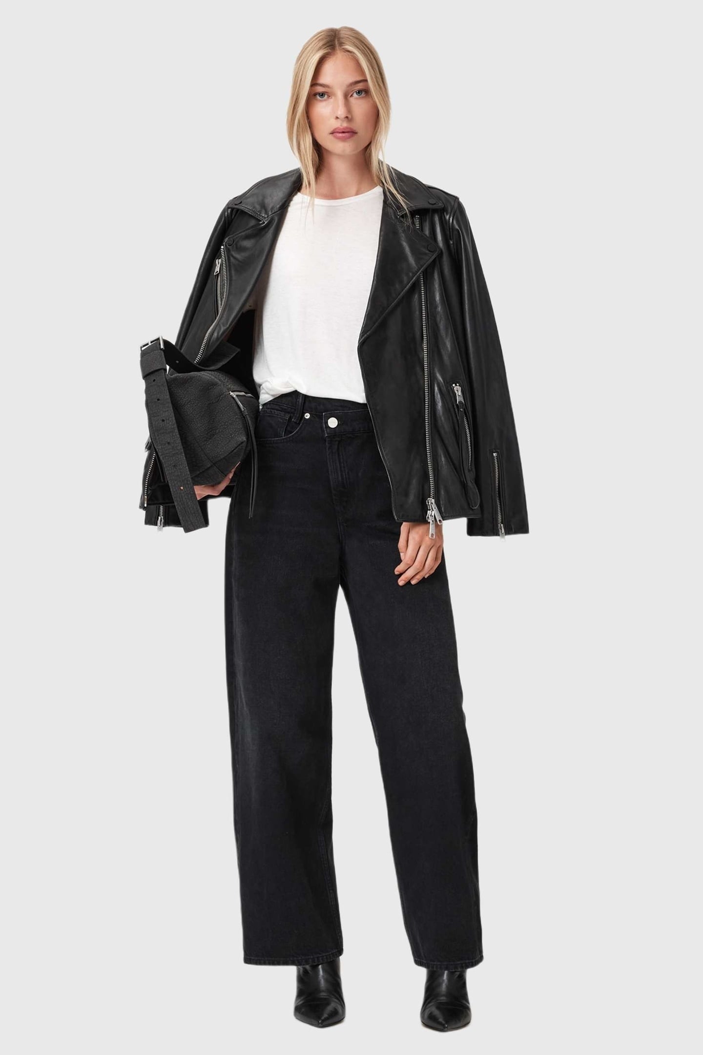 ANNA SHIMMER TEE STONE WHITE 4