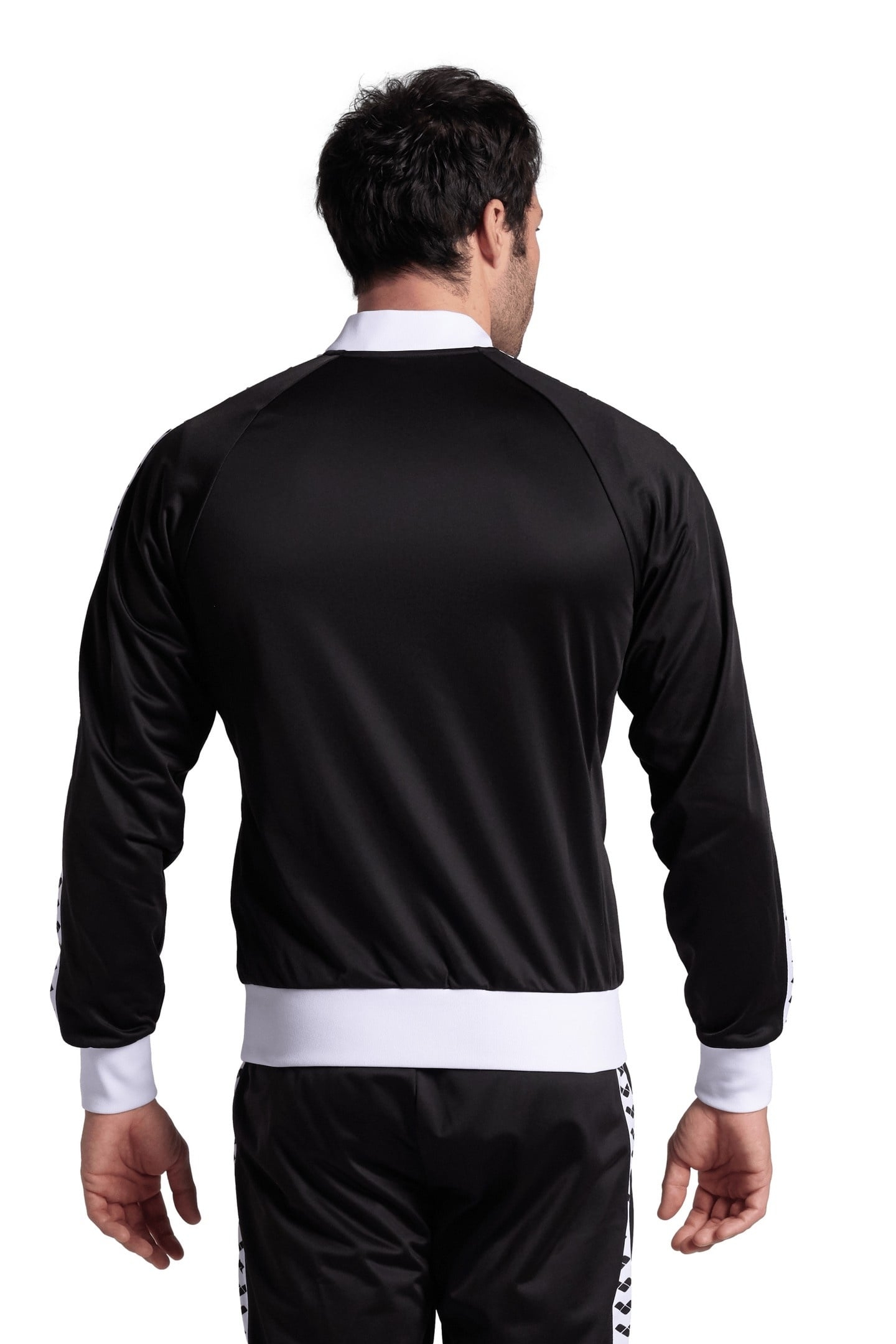 M RELAX IV TEAM JACKET BLACK-WHITE-BLACK 3