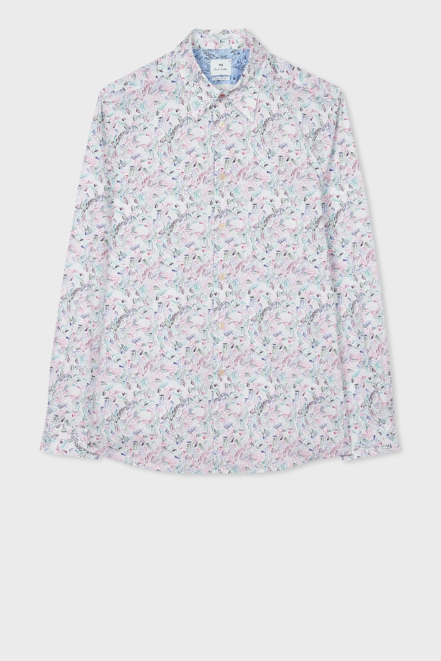 LS REGULAR FIT SHIRT WHITE 1