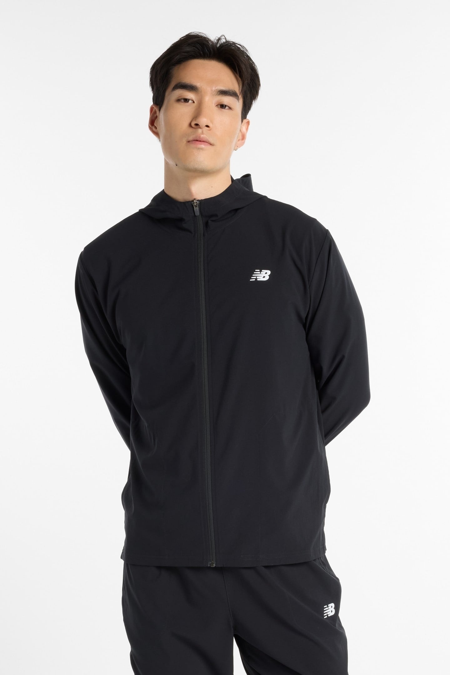 SPORT WOVEN JACKET BLACK 1