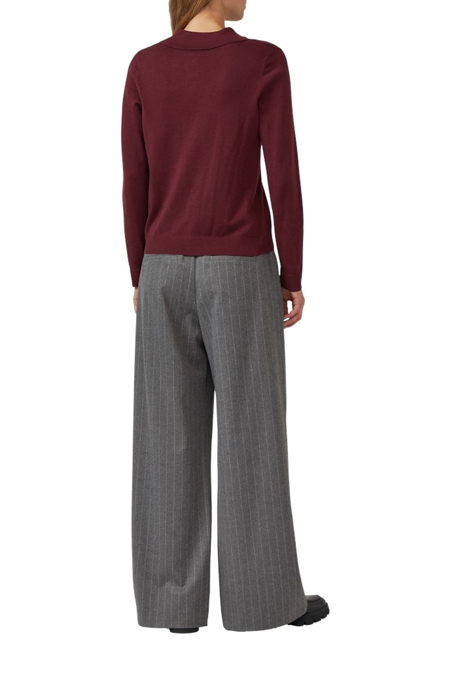 S.OLIVER PULLOVER BURGUNDY 3