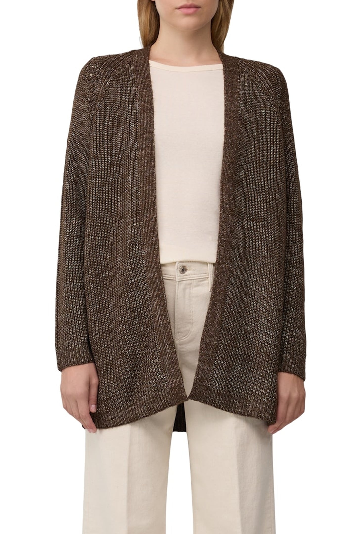 S.OLIVER CARDIGAN BROWN-DARK 1