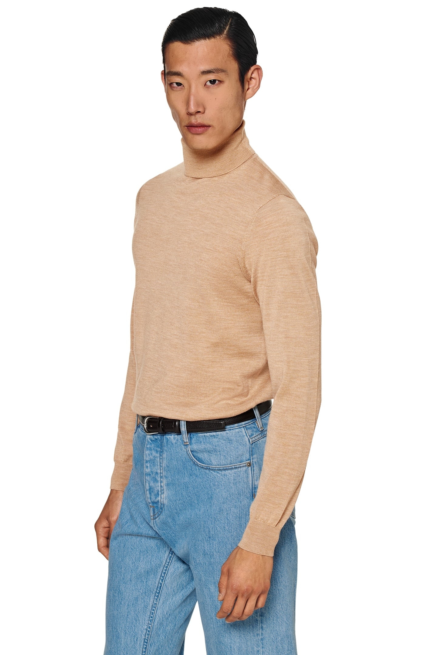TURTLENECK CAMEL LIGHT BROWN 5