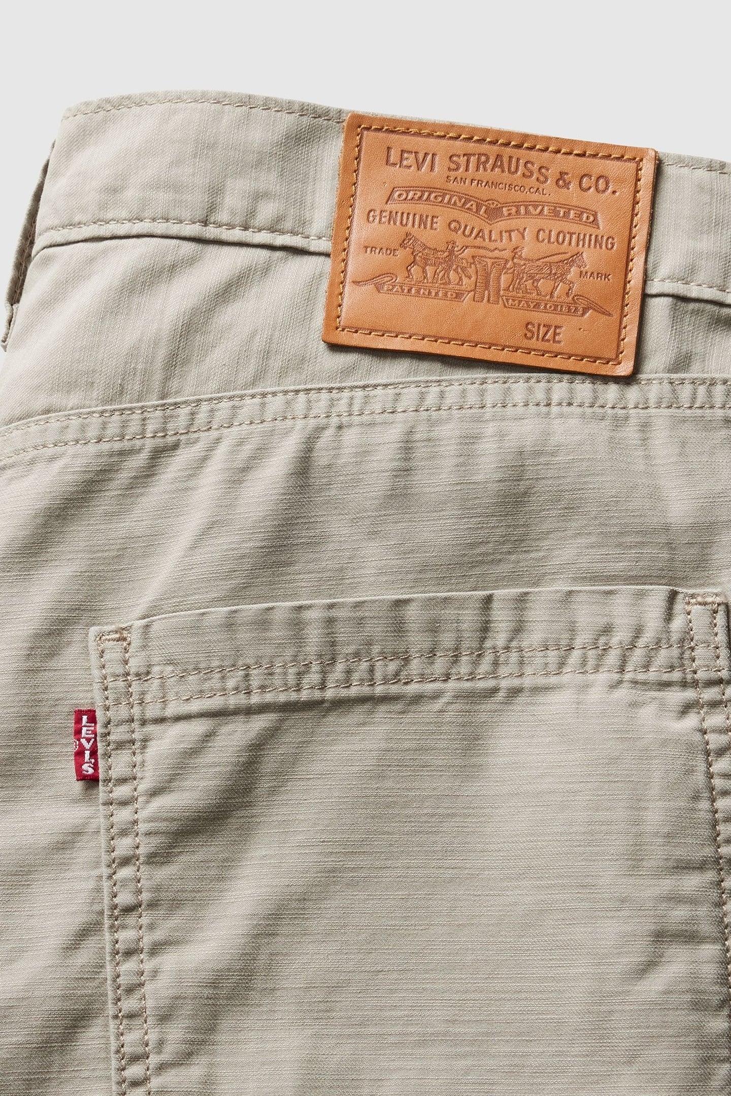 568 LOOSE STRAIGHT CARGO VINTAGE KHAKI 5