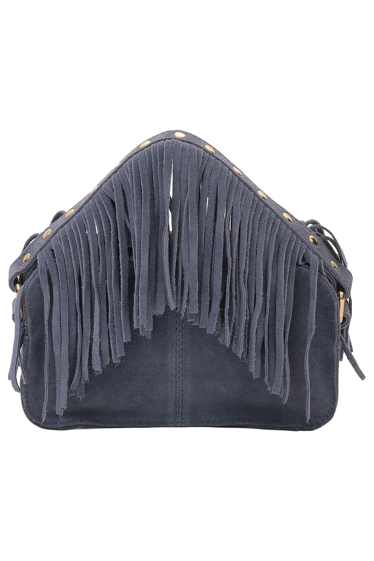 HELENA FRINGE SUEDE JEANS W. GOLD 2