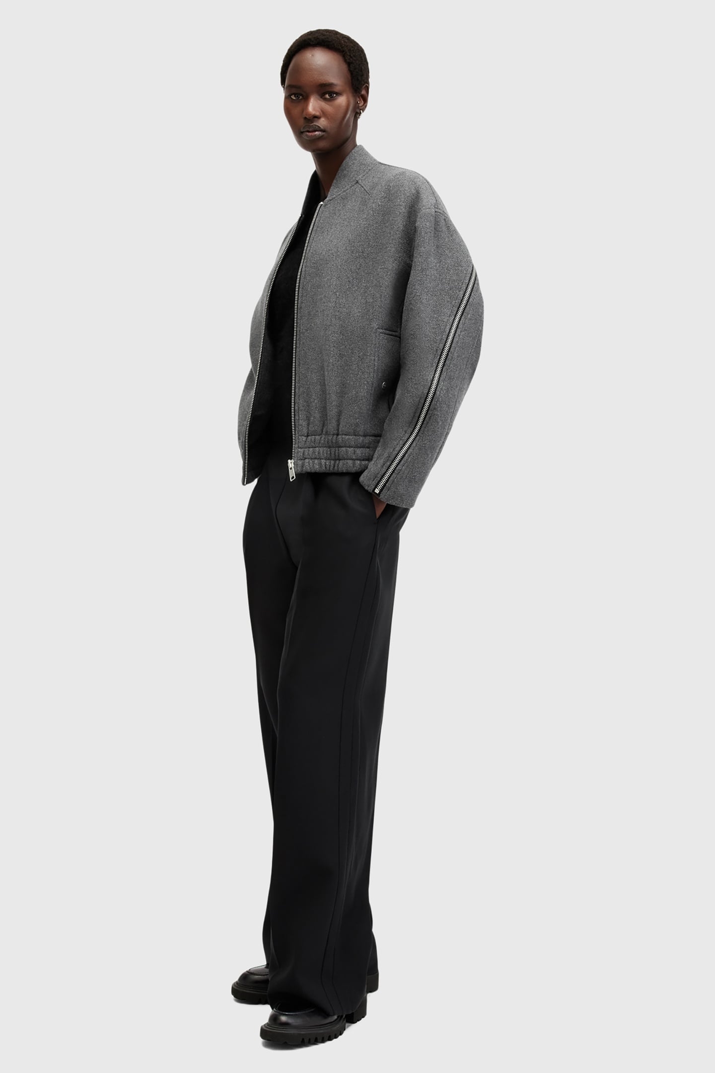 HACKNEY BOMBER GREY 7