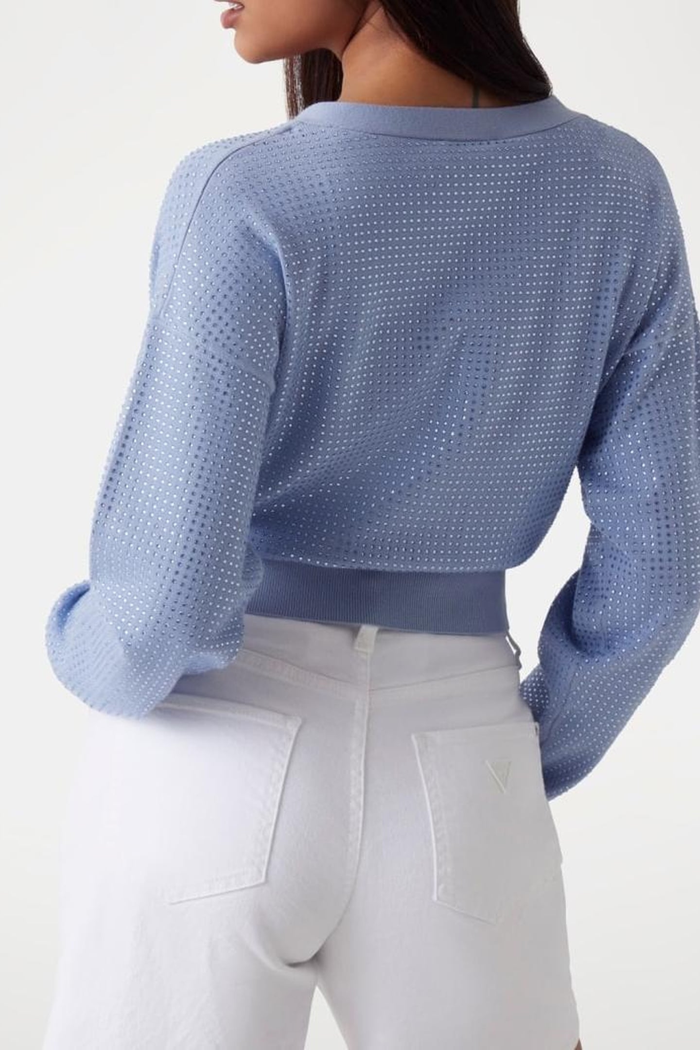 GUESS ECO KHLOE RHINESTONES VN NIMBUS BLUE 2