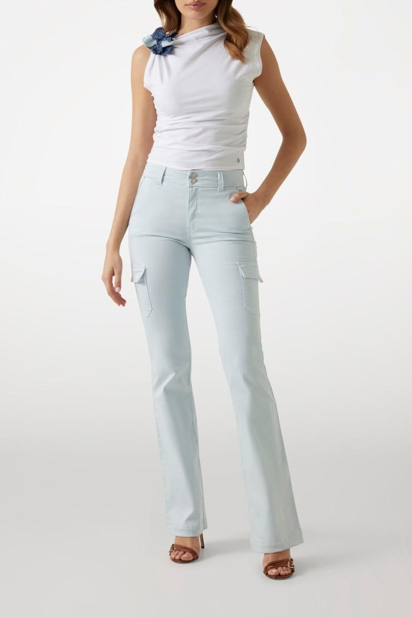 GUESS ECO CARGO MINI BOOT SKY HIGH 6