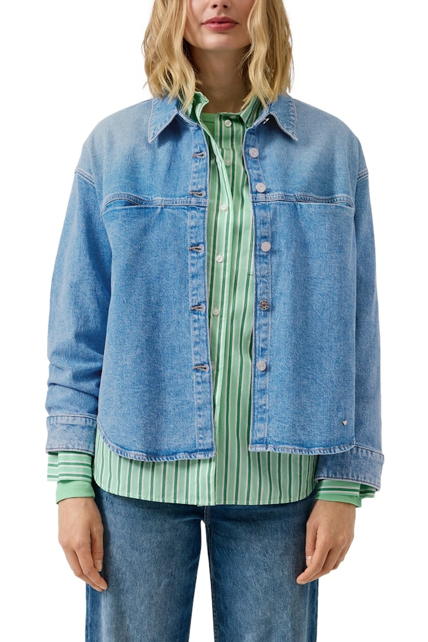 JACKETS INDOOR BLUE DENIM 1