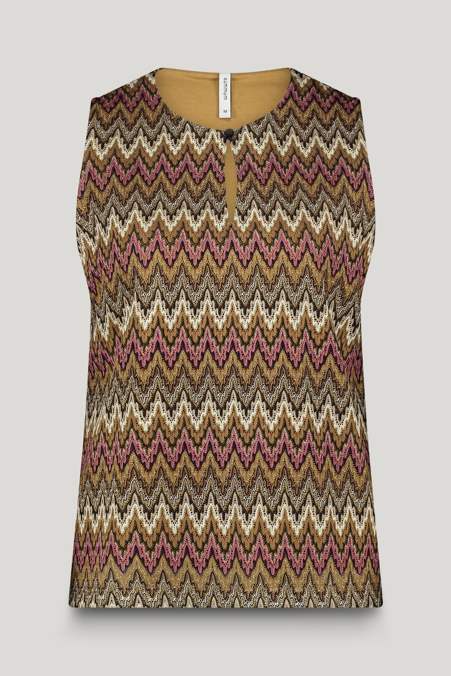 SLEEVELESS ZIG ZAG TOP MULTICOLOUR 4