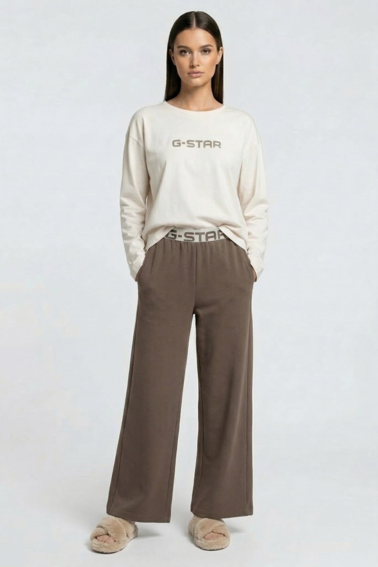 TURQUOISE LOUNGEWEAR VAPOROUS GRAY/BUNGEE CORD 1