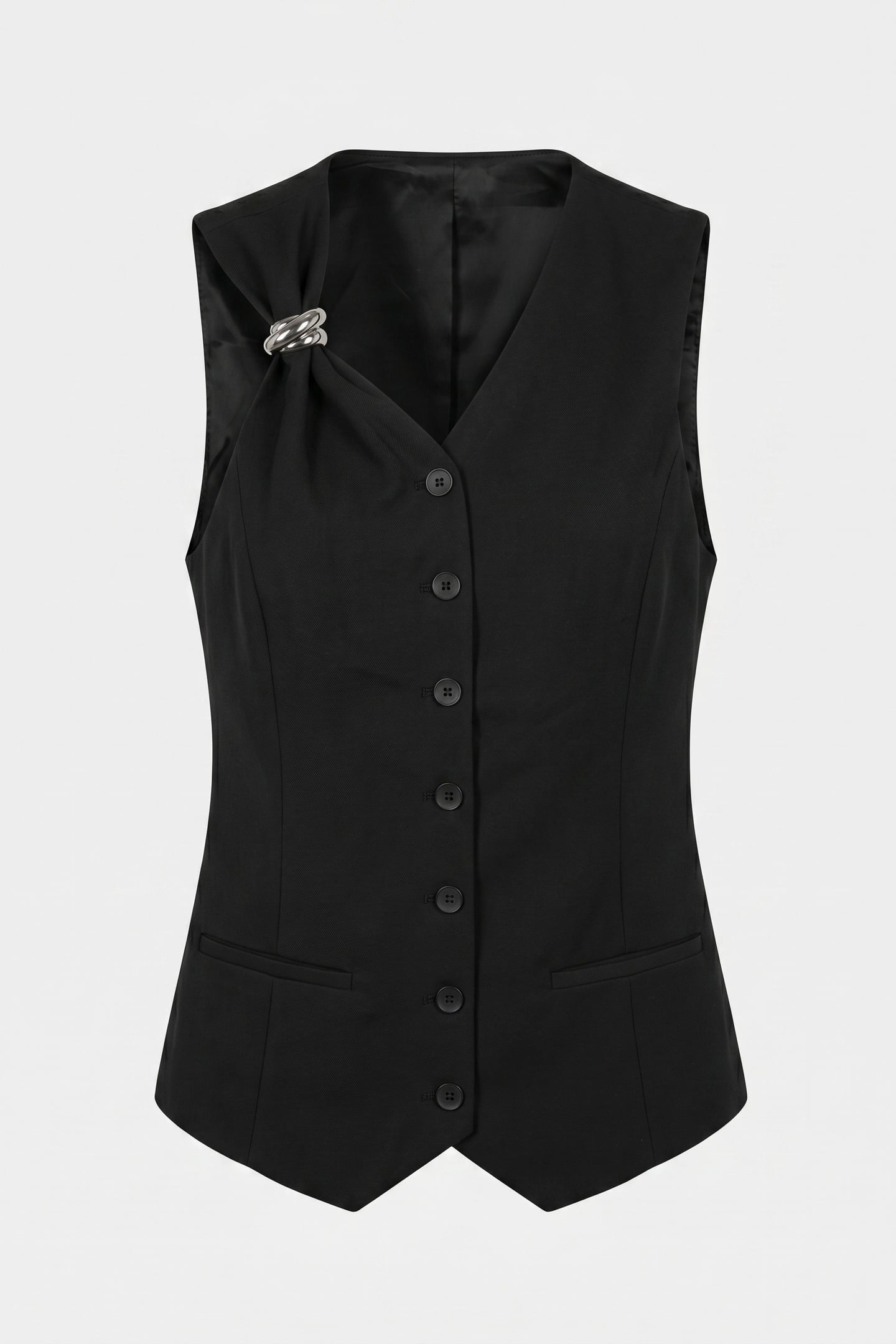 MARCIE WAISTCOAT BLACK 4