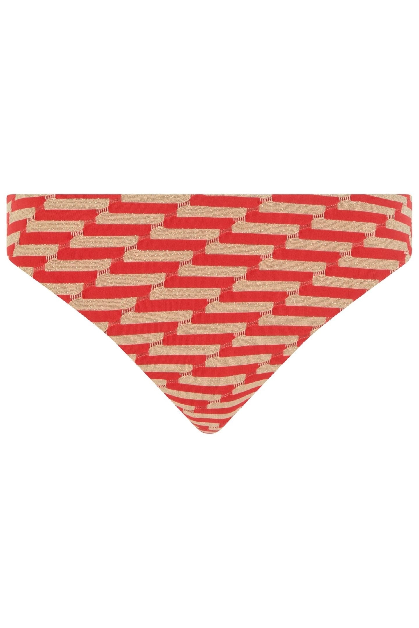 SW BO. FULL BRIEF STD HIGH W. GOLDEN RED 2