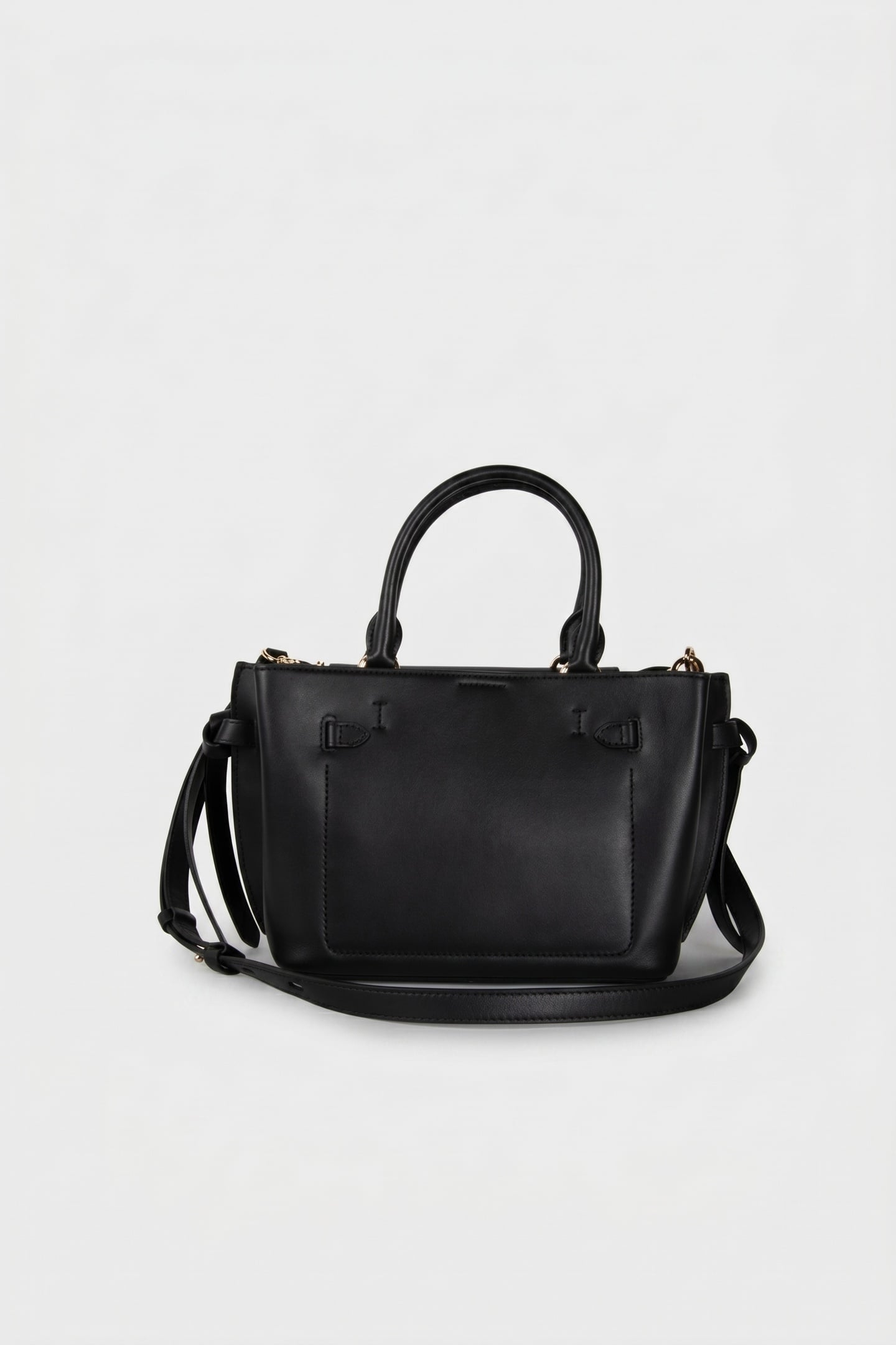 SMALL BELTED SATCHEL BLACK 2