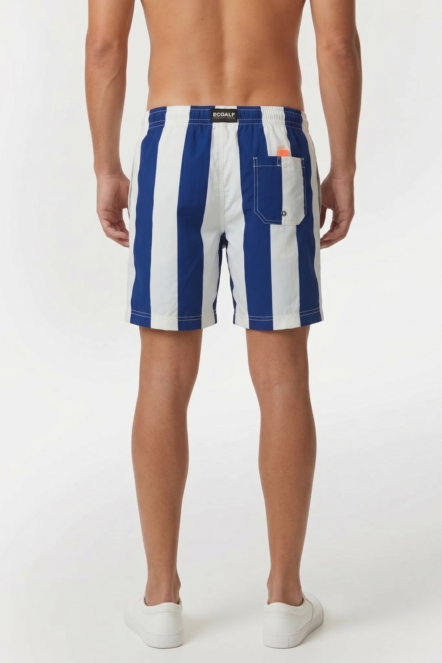 BEQUIAALF SWIMSUIT PURPLE CHECK PRINT 2