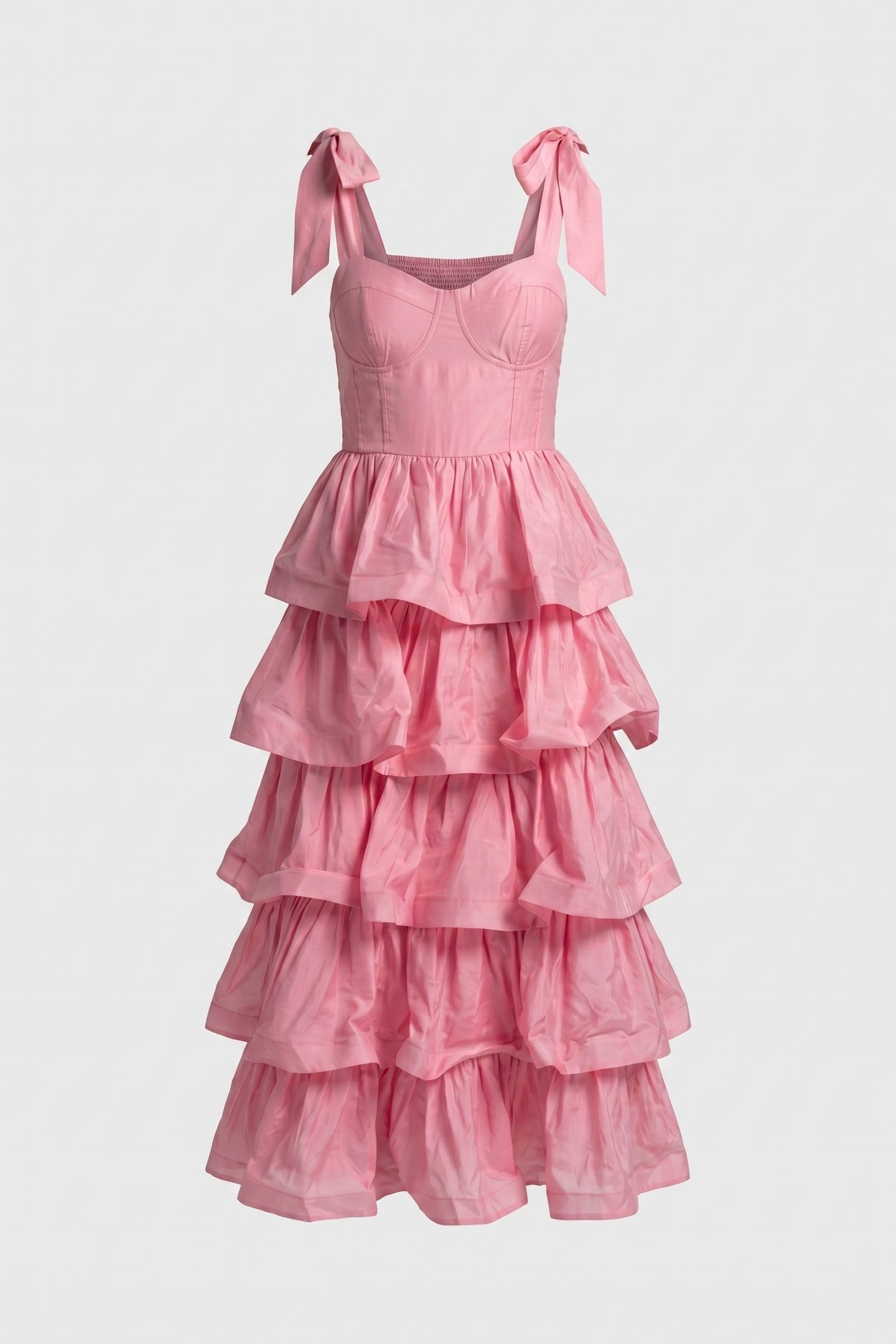 EYERIS DRESS SOLID PINK 4