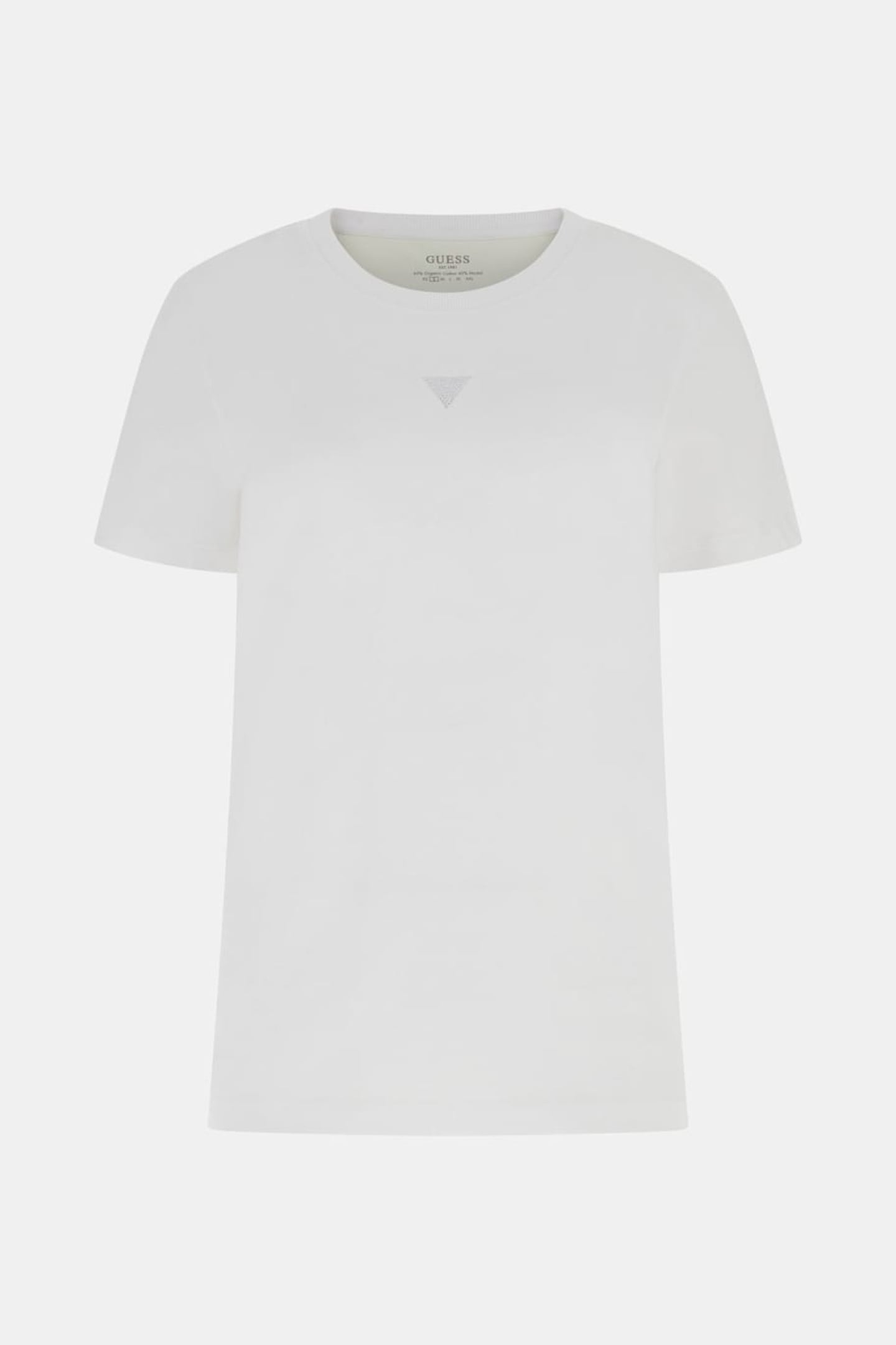 GUESS ECO CN SS BACK PRINT TEE PURE WHITE 3