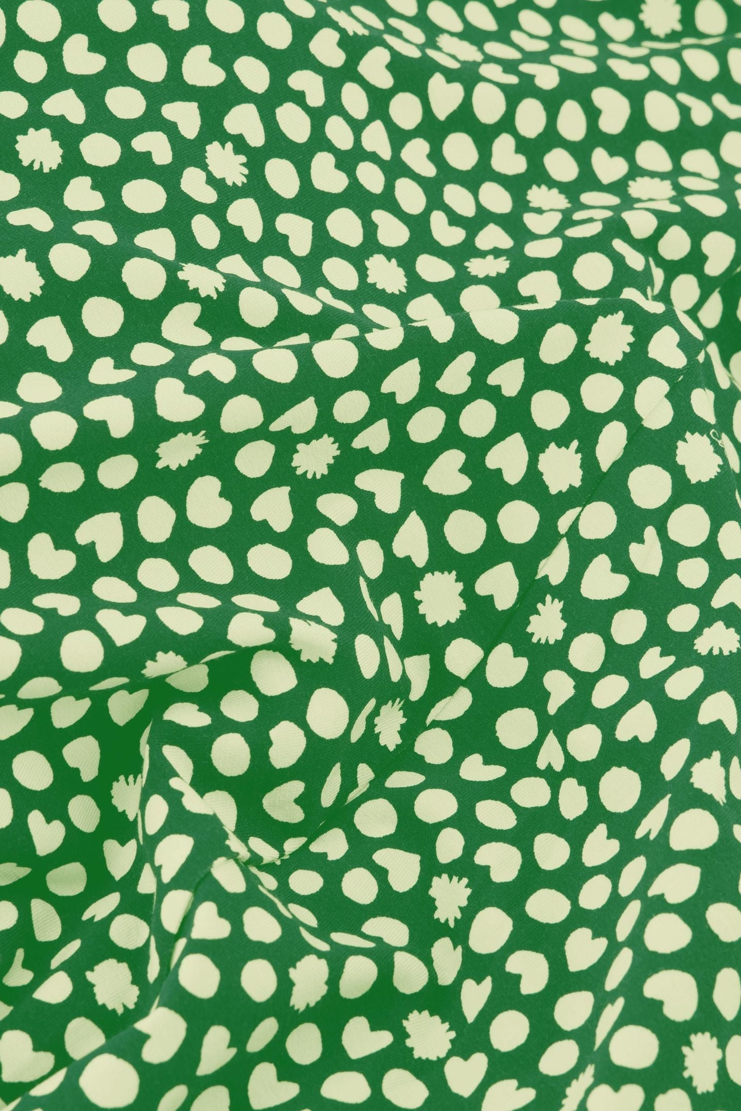 LILO SHORT DRESS GREEN APPLE/WARM WHITE 4