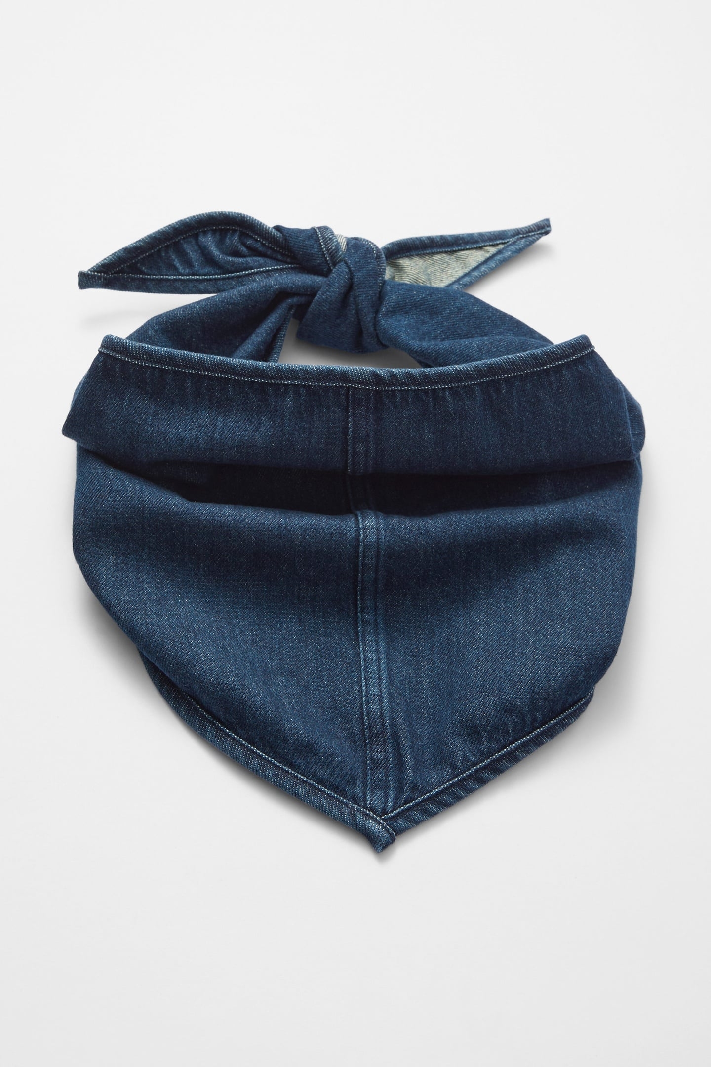 YUKI DENIM SCARF BLUE 1