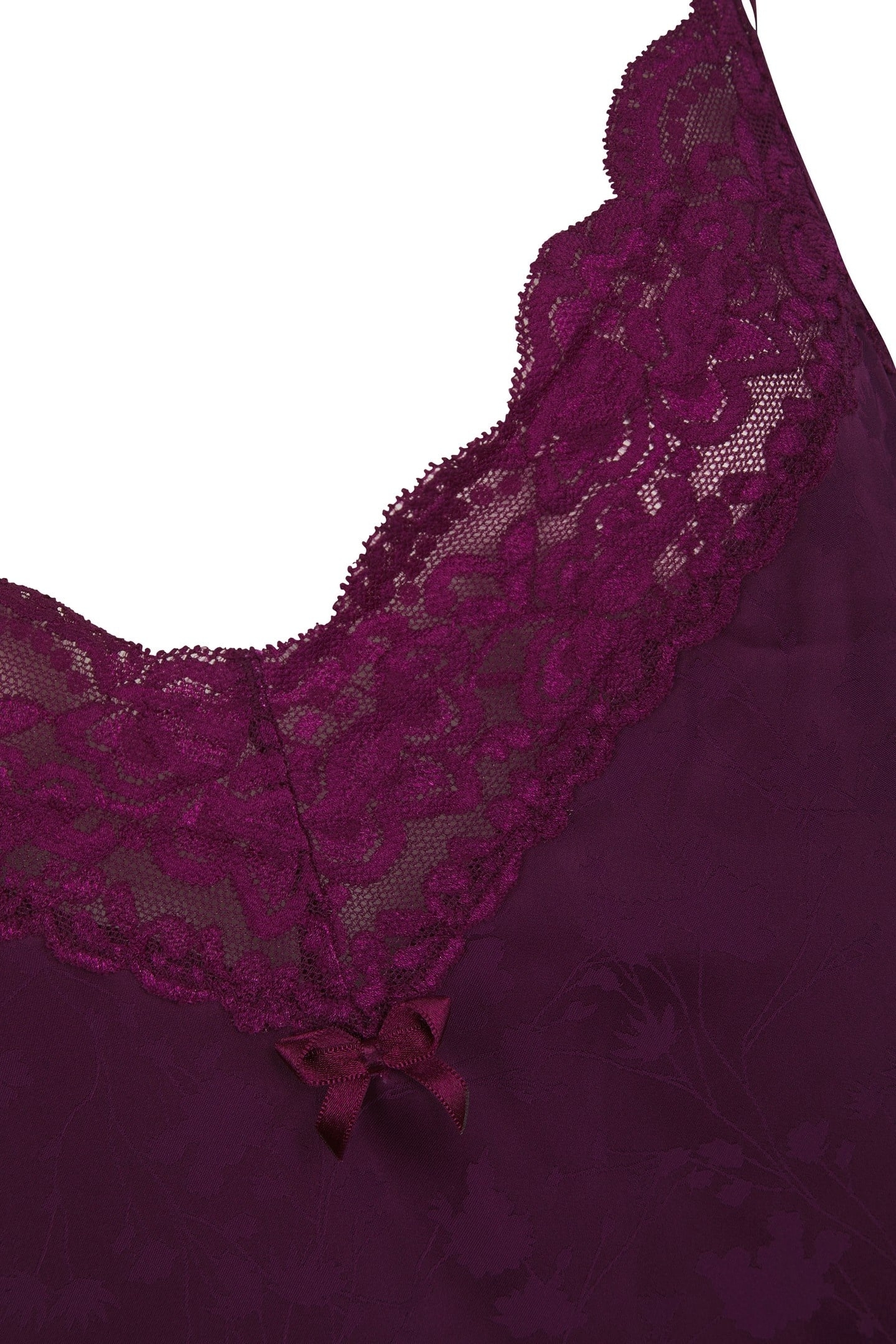 CELESTE 1PK CHEMISE DARK PURPLE JACQUARD 3