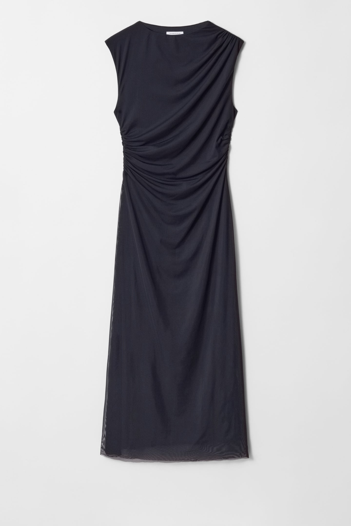THORA MESH DRESS BLUE 4