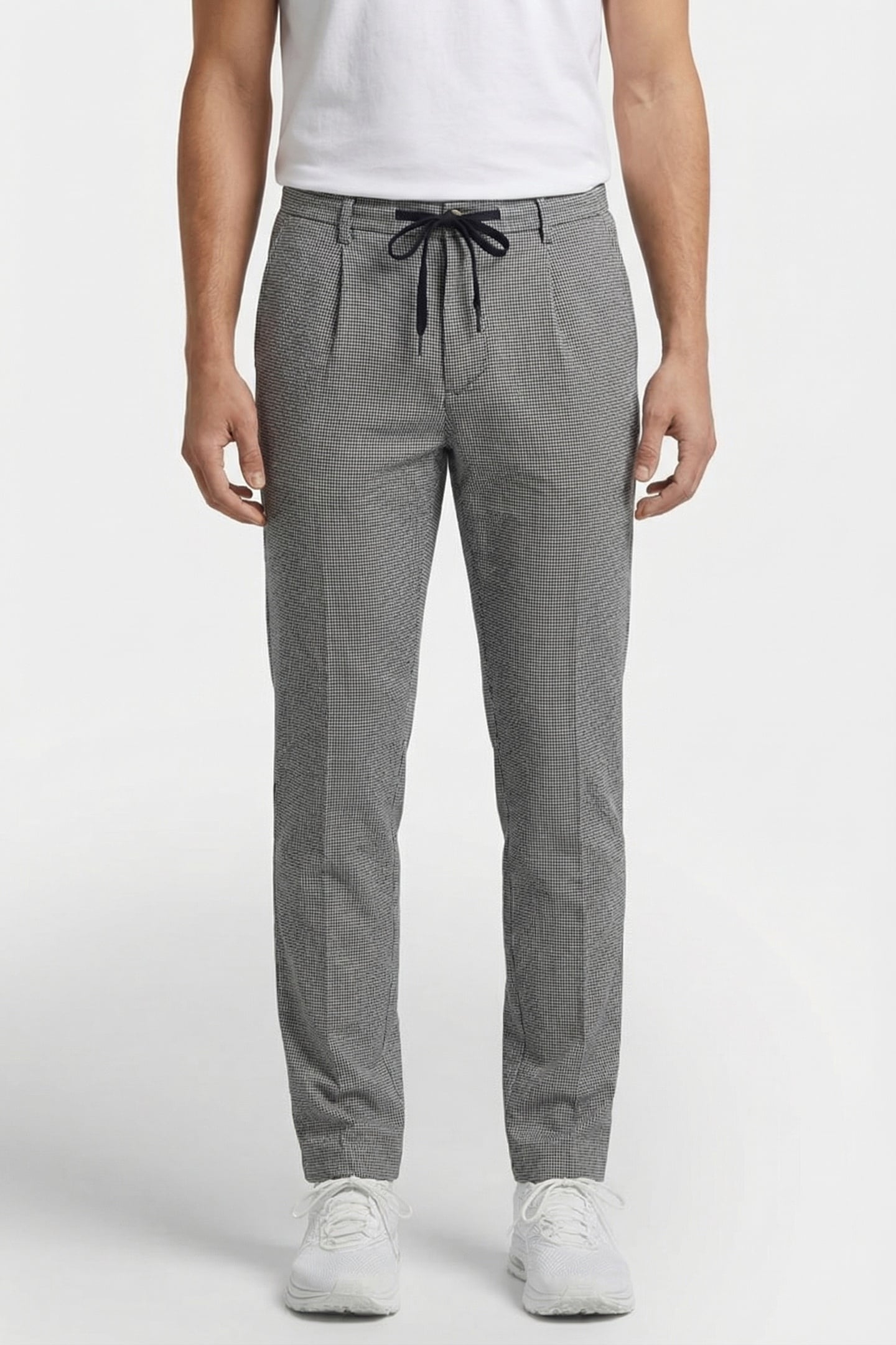 DS_LOGAN MICRO CHECK DK. NAVY 1