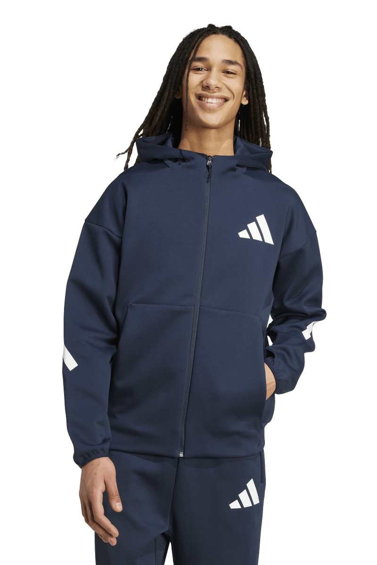SPORTSWEAR UNISEX Z.N.E. FULL-ZIP HOODED TRACK JACKET 1