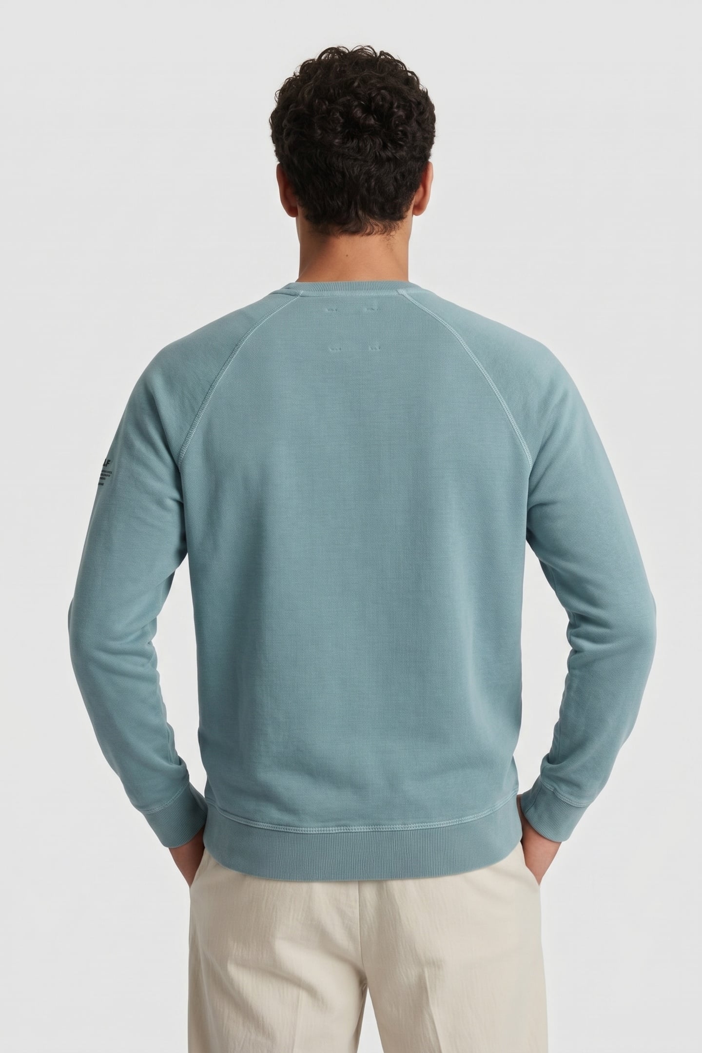 BERJAALF SWEATSHIRT AQUA GREEN 2