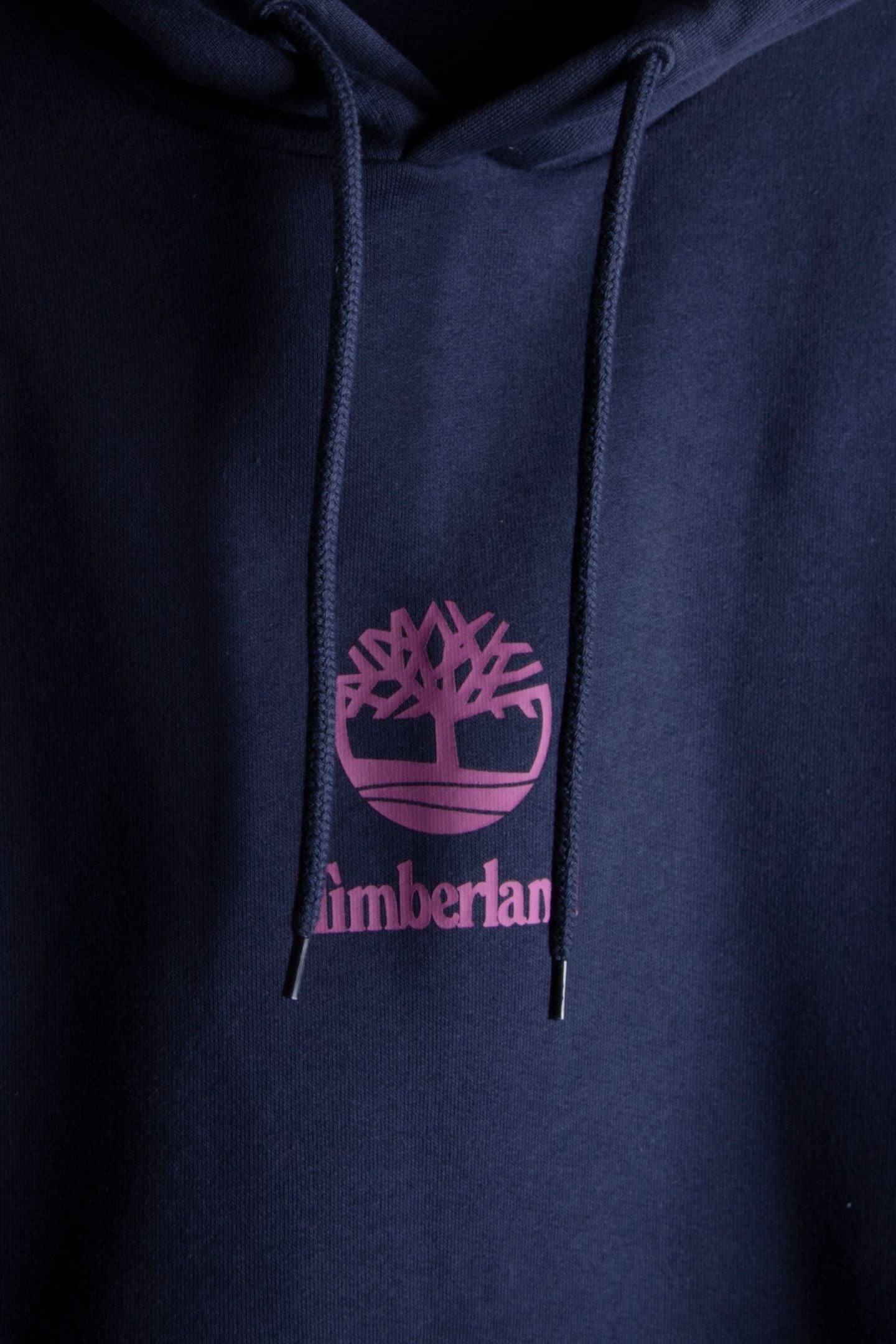 PRINT STACK LOGO (BB) HOODIE PEACOAT 4