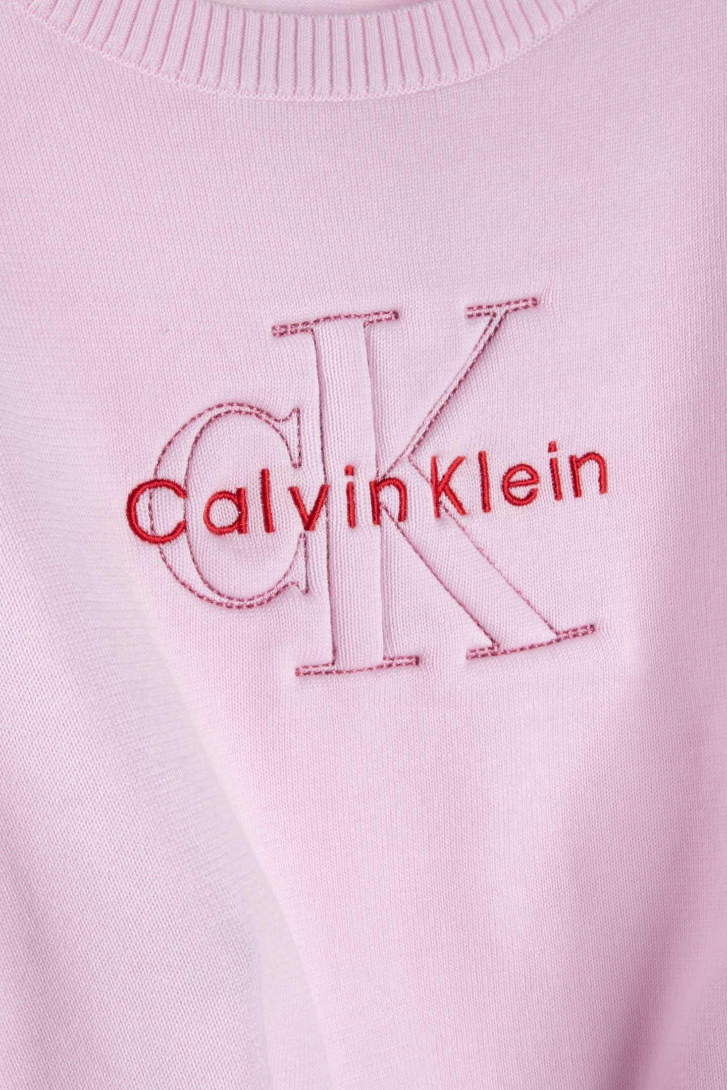 GIRLS MONOLOGO SWEATER PEARLY PINK 5