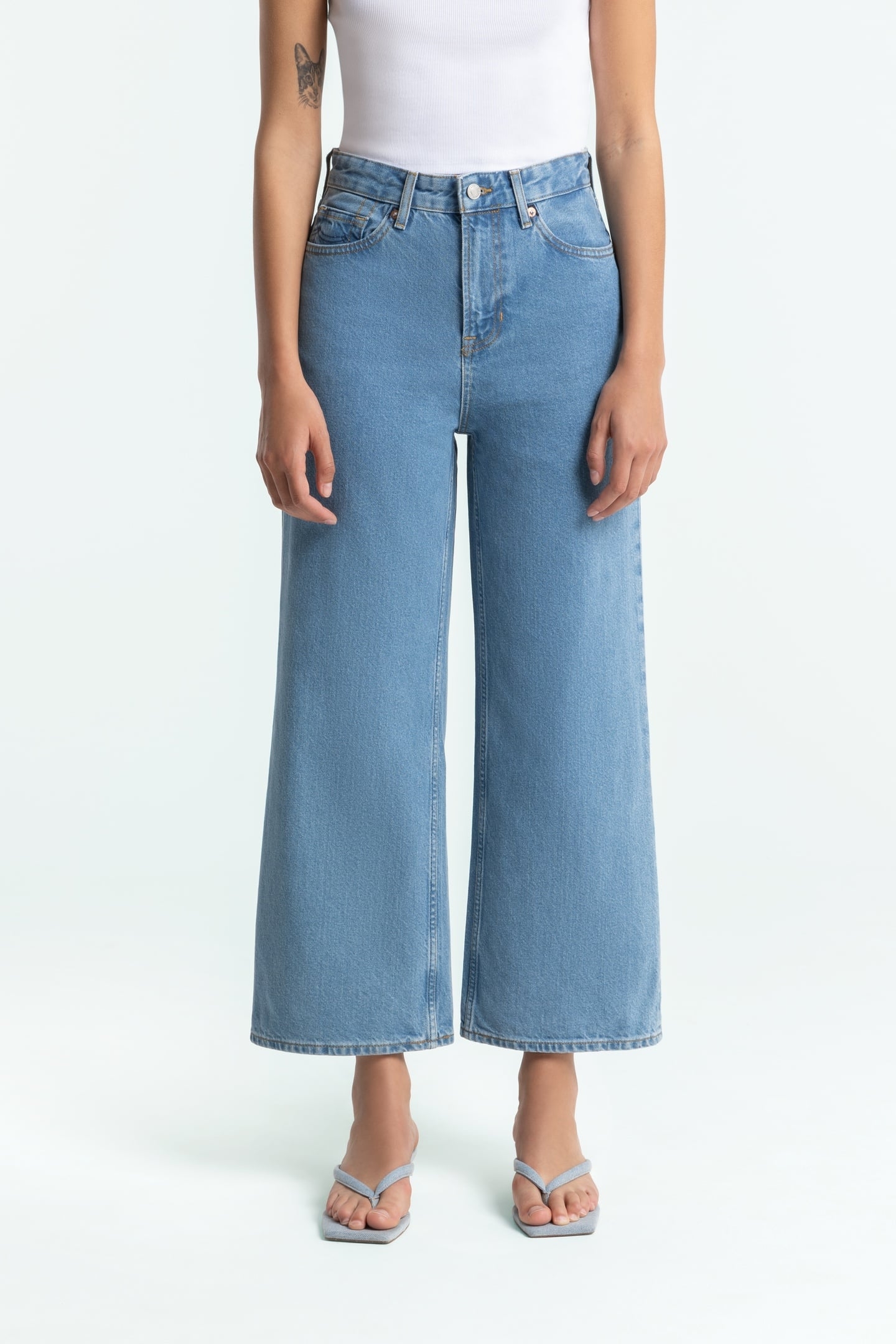 ELISABETH CROPPED CLEAN HOLO MID VINTAGE 1