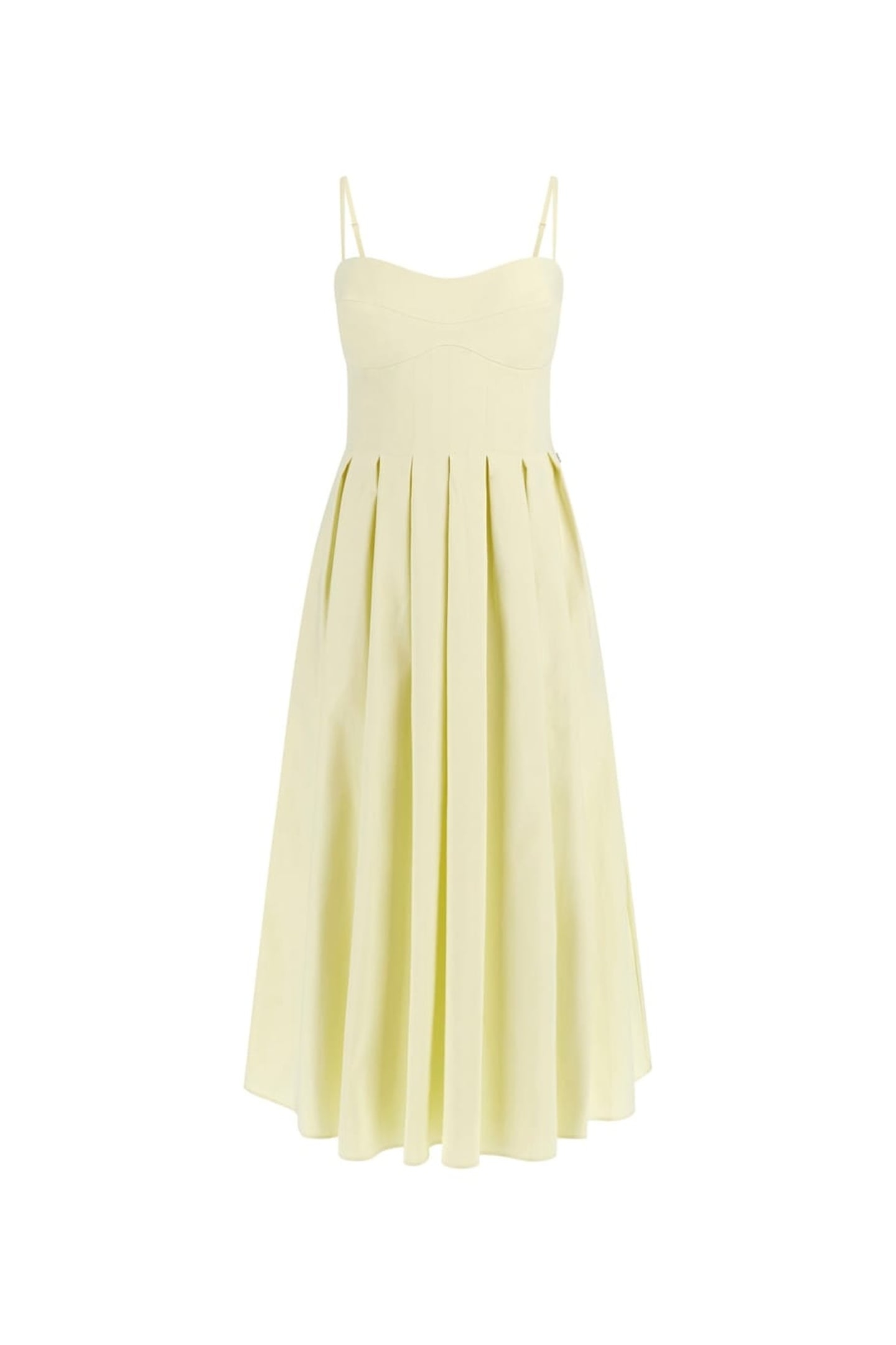 GUESS ECO SL BRIA DRESS PASTEL LIME 2
