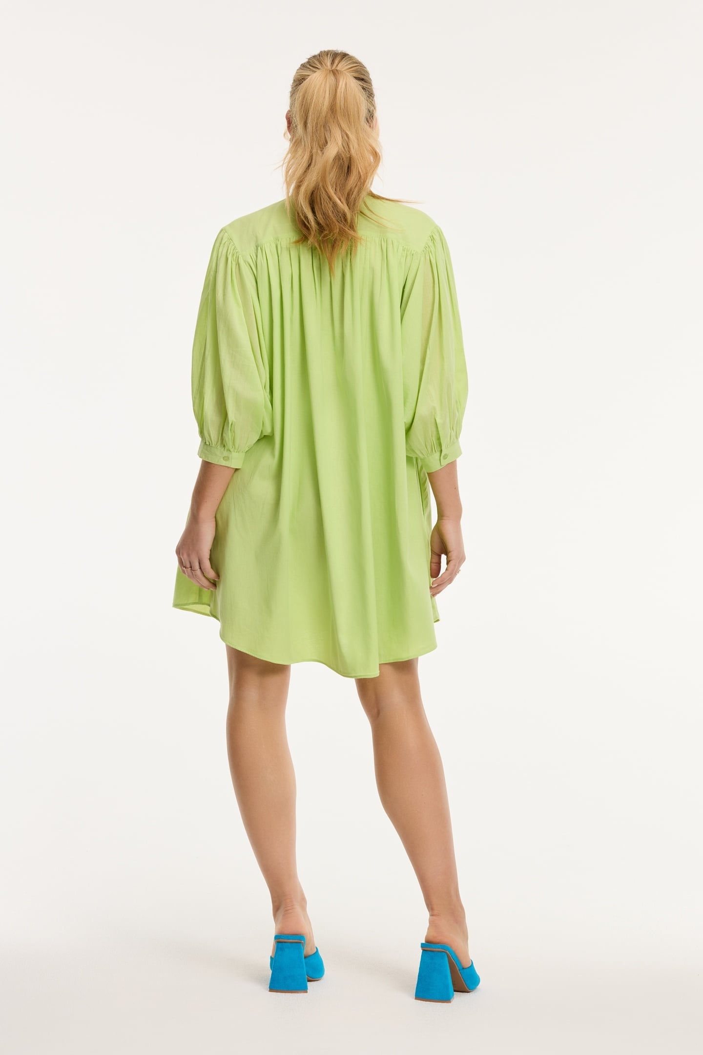 JAYDI DRESS LIME GREEN 5
