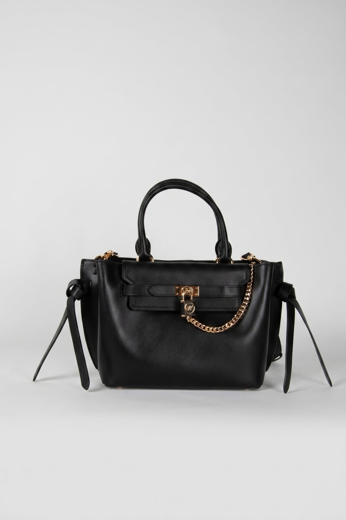 SMALL BELTED SATCHEL BLACK 1