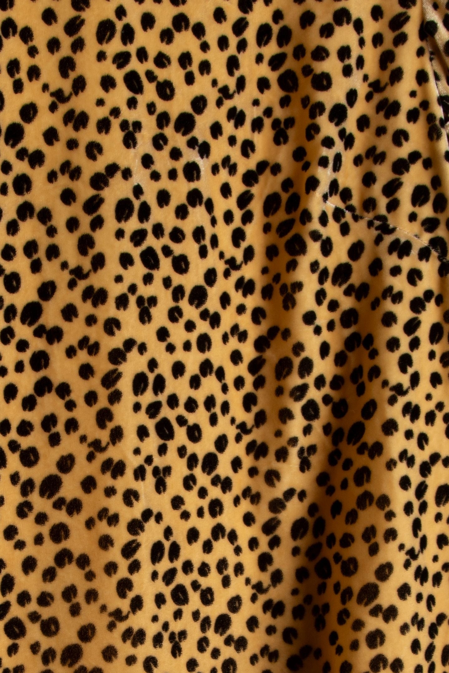 ACELIA VELVET DRESS PARTY YELLOW 5